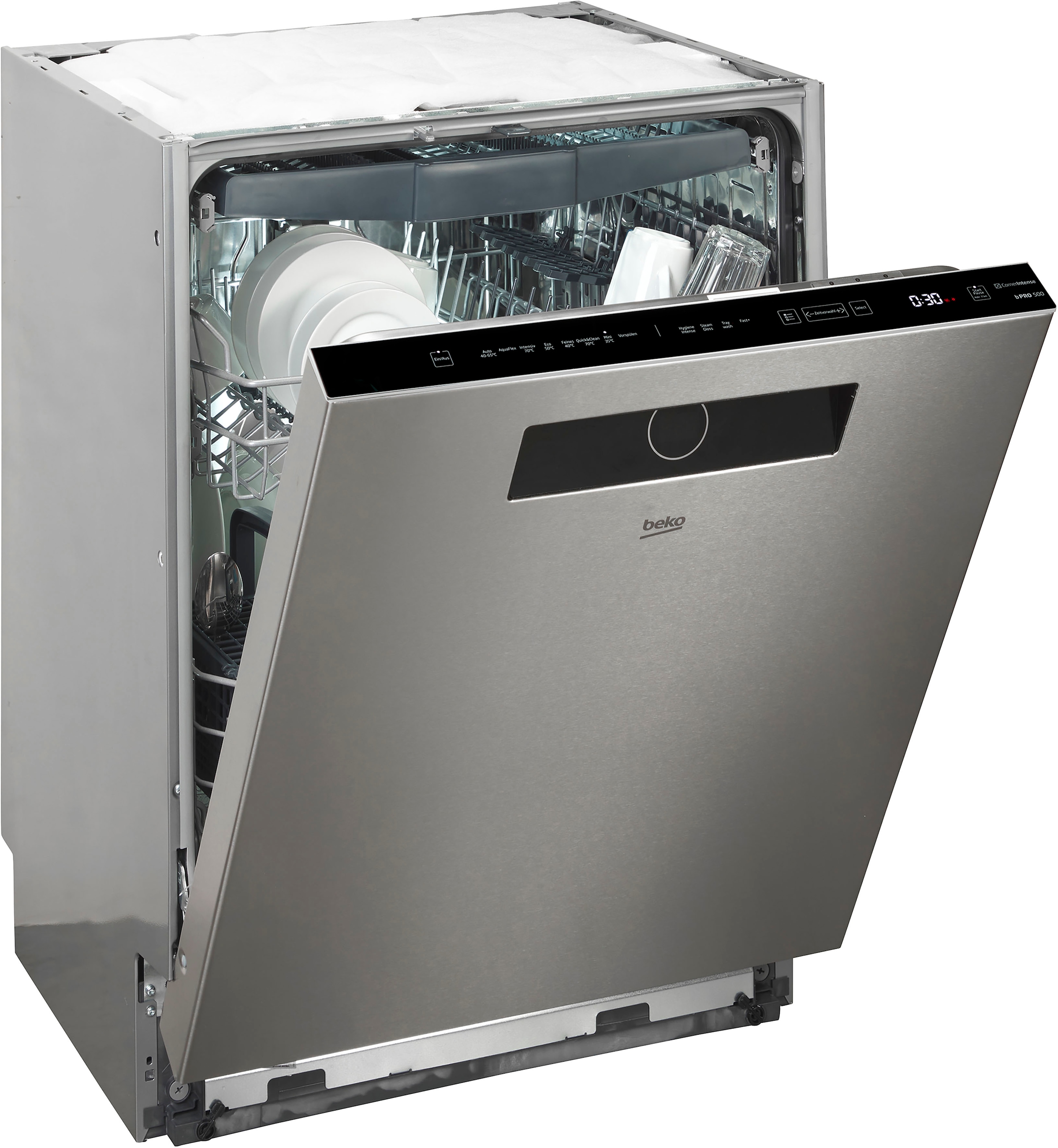 BEKO Unterbaugeschirrspüler »BDDN38440XD 7698501677«, 14 Maßgedecke, hocheinbaufähig
