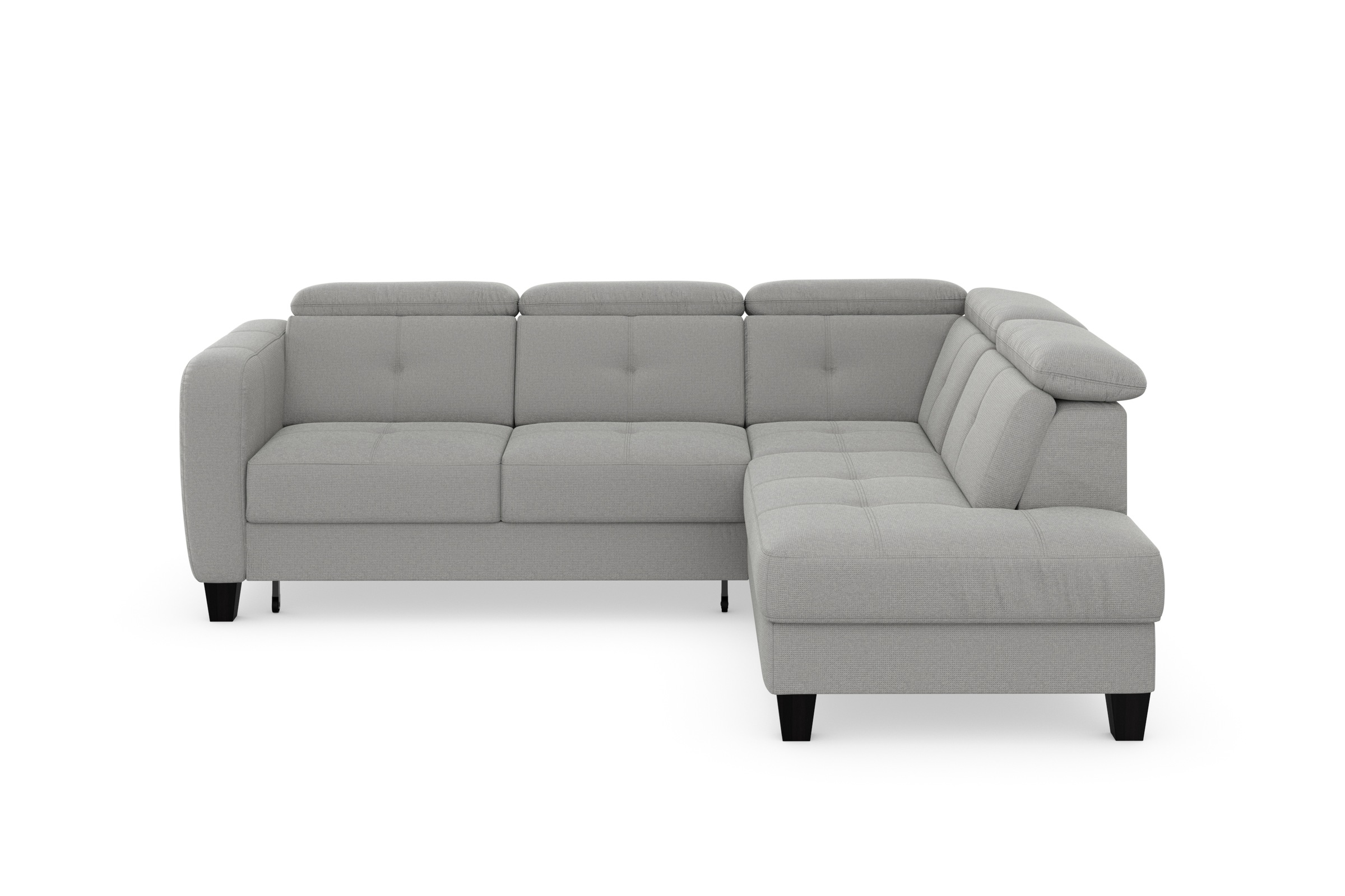 sit&more Ecksofa "Belluci L-Form" inklusive Federkern, wahlweise mit Bettfu günstig online kaufen