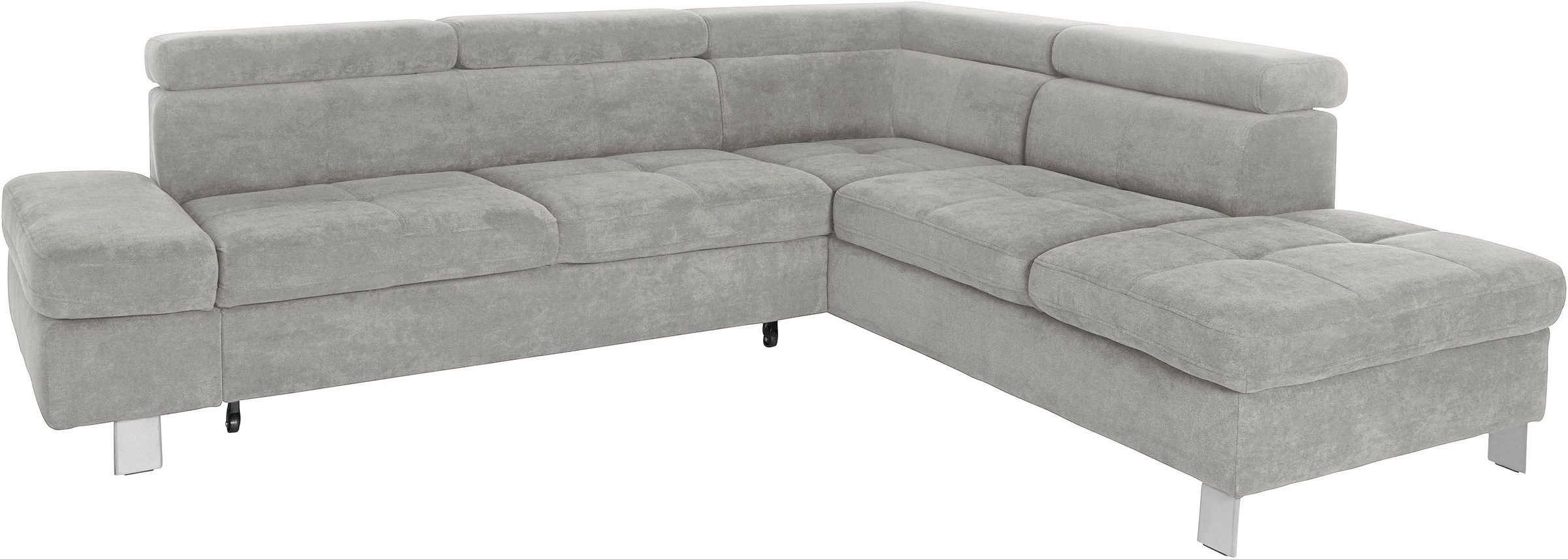 exxpo - sofa fashion Ecksofa "Fiji, L-Form" mit Kopf- bzw. Rückenverstellun günstig online kaufen