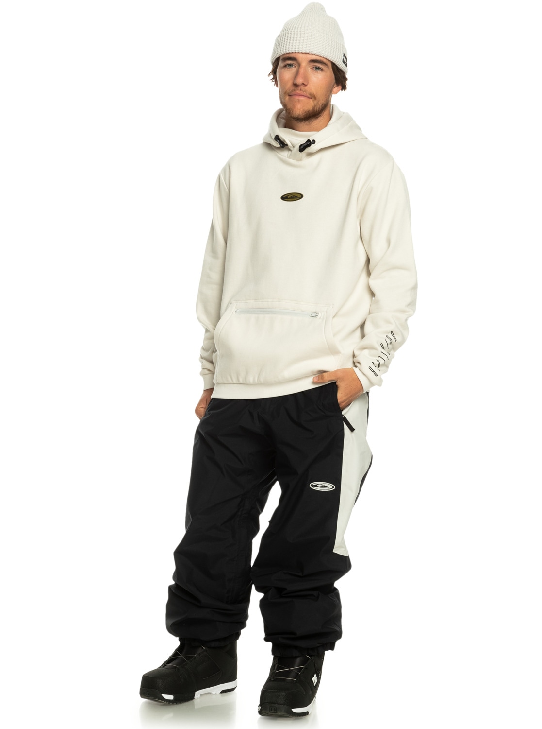 Quiksilver Fleecejacke »Big Logo«, mit Kapuze