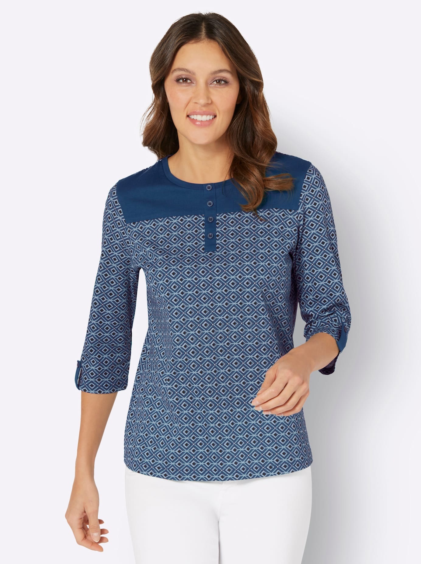 Classic Basics 3/4-Arm-Shirt "3/4-Arm-Shirt", 1 Stk. günstig online kaufen