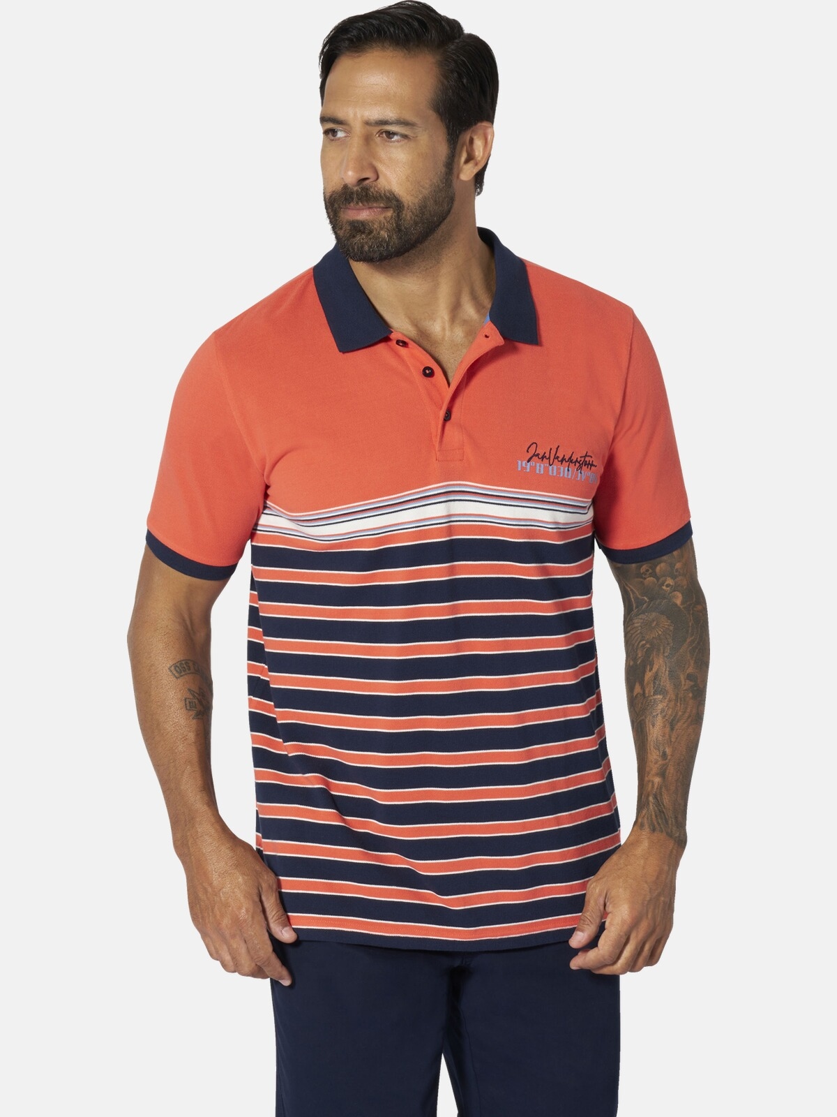 Jan Vanderstorm Poloshirt "Poloshirt MARKUR" günstig online kaufen