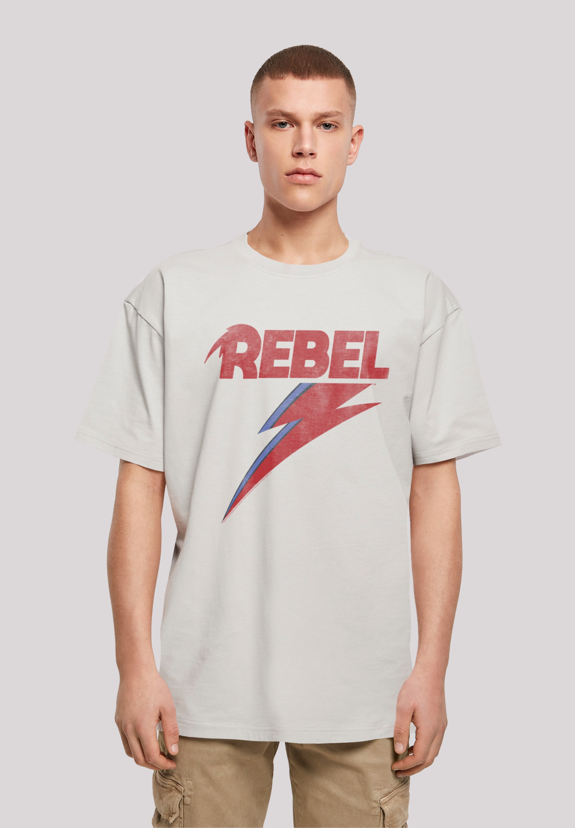 T-Shirt »David Bowie Rock Music Band Distressed Rebel«, Print