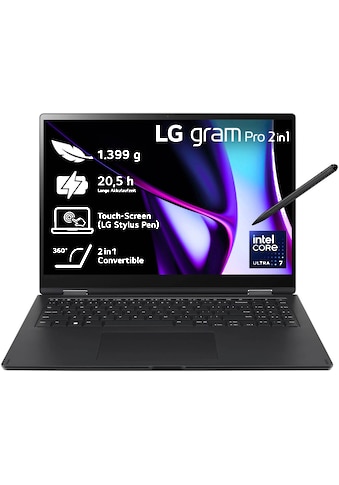 LG Convertible Notebook »Gram Pro 2in1 16...