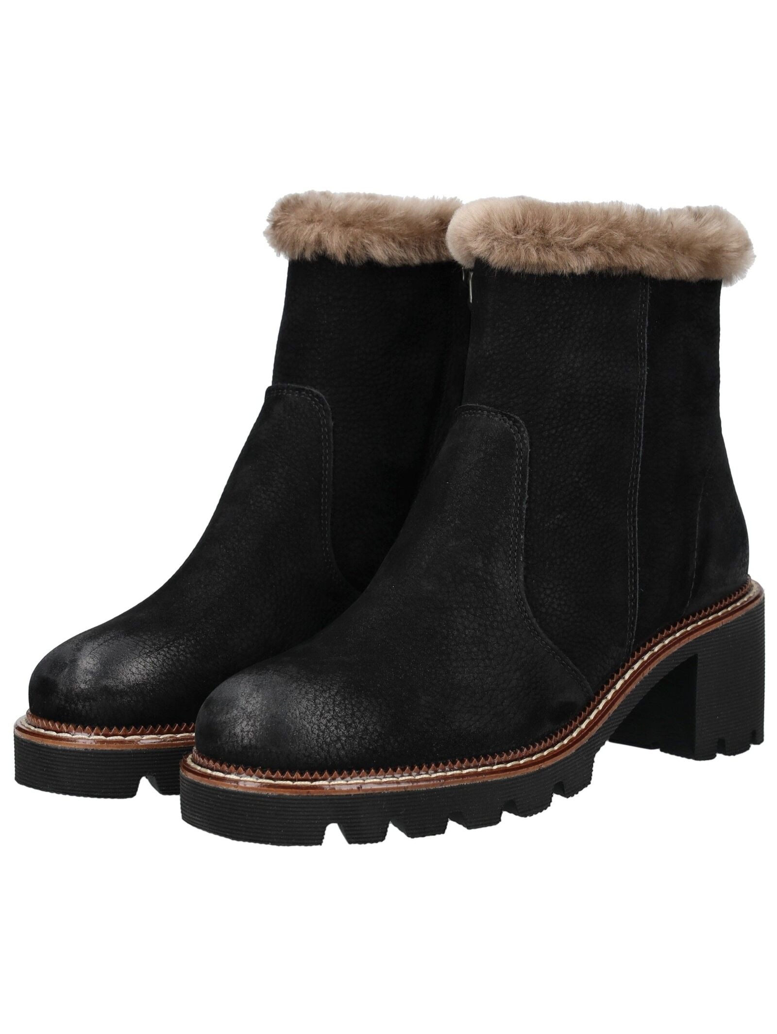 Paul Green Stiefelette »Paul Green Stiefelette Nubukleder«