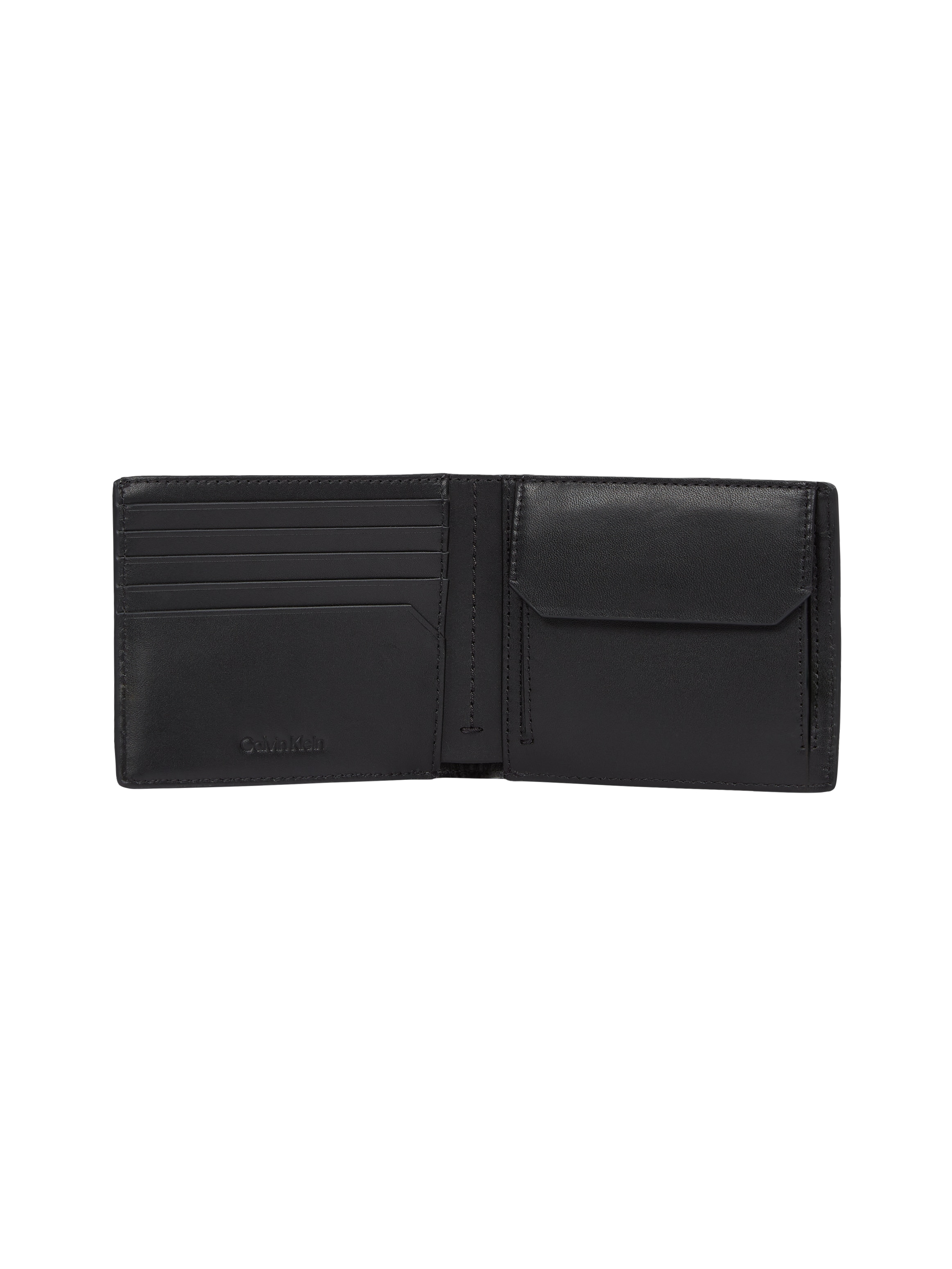 Calvin Klein Geldbörse »CK SLEEK BIFOLD 5CC W/COIN«, Portemonnaie, Geldbeutel Herren aus Leder