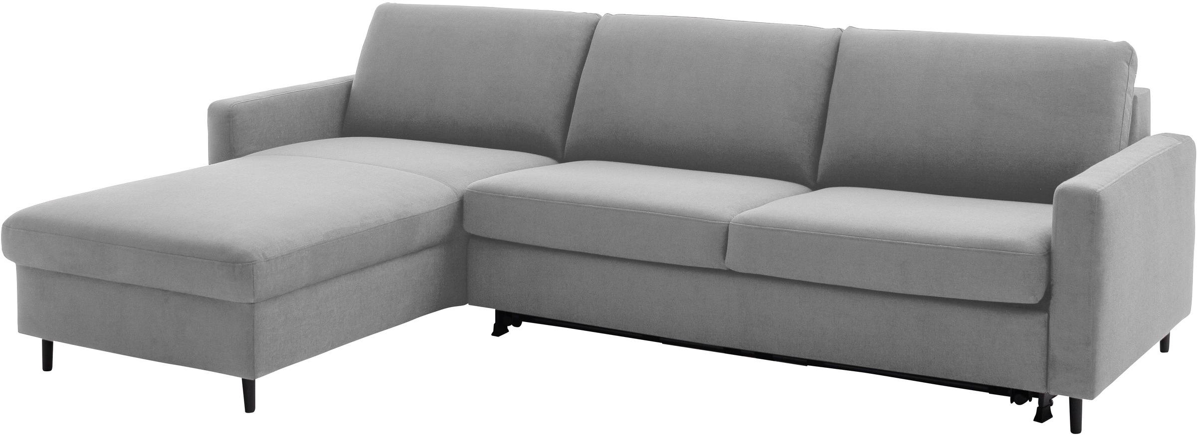 Home affaire Ecksofa "Calestra, Bezug Easy Care, Dauerschlaffunktion in 2 Q günstig online kaufen