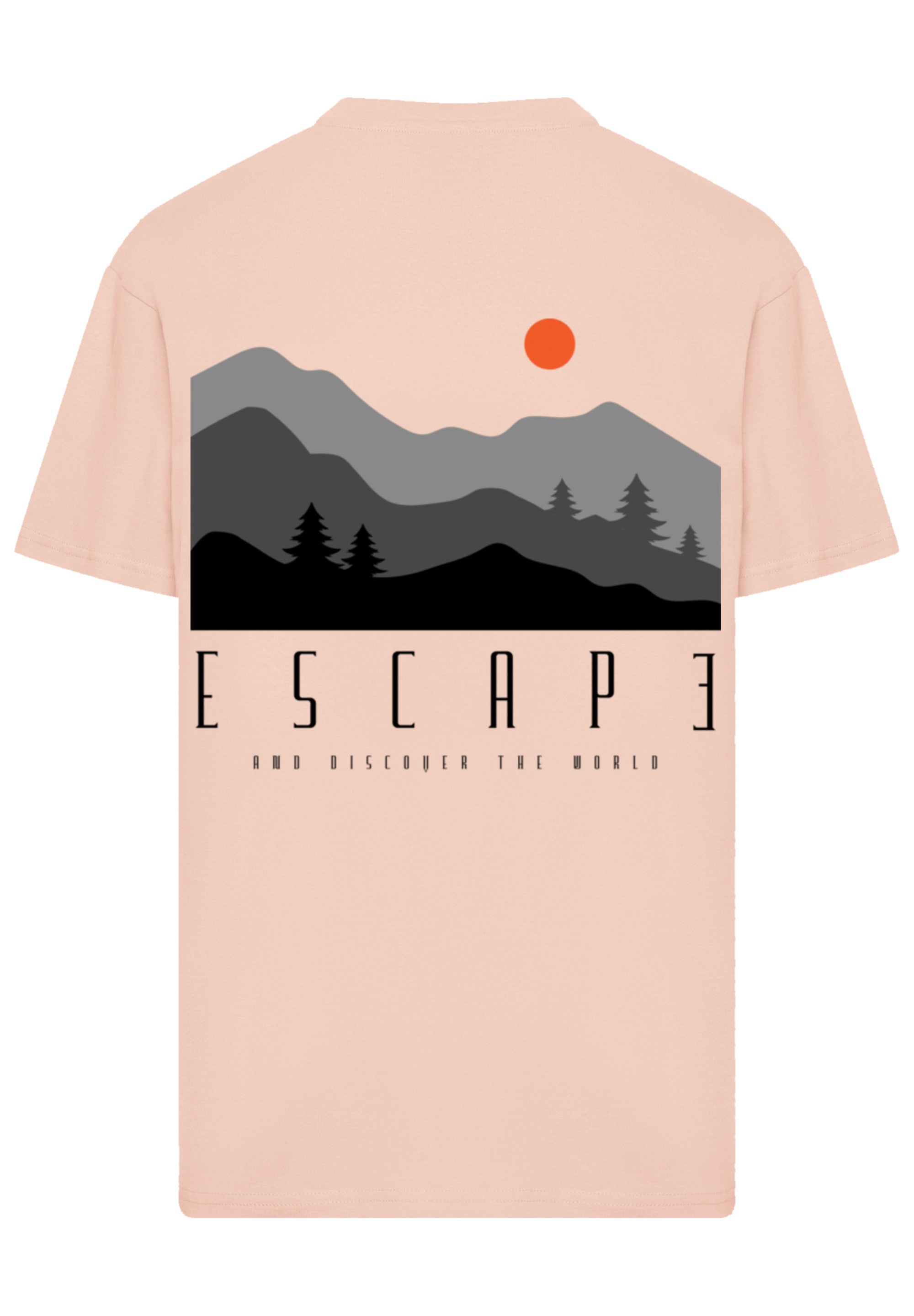 F4NT4STIC T-Shirt »Oversize Escape Discover the World Forest«, Discover the World