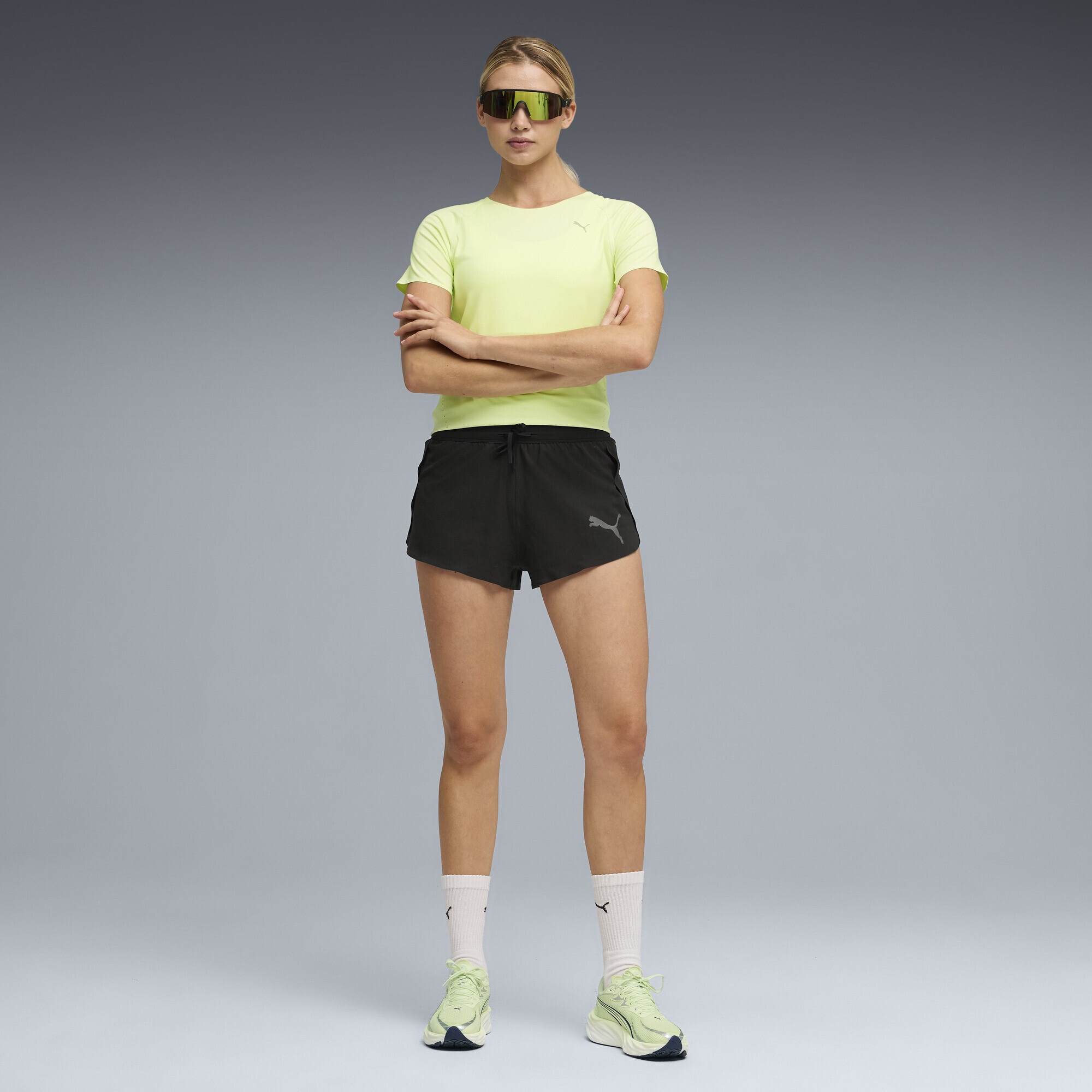 PUMA Run Cloudspun T-Shirt Femme Apple Spritz Green M 4