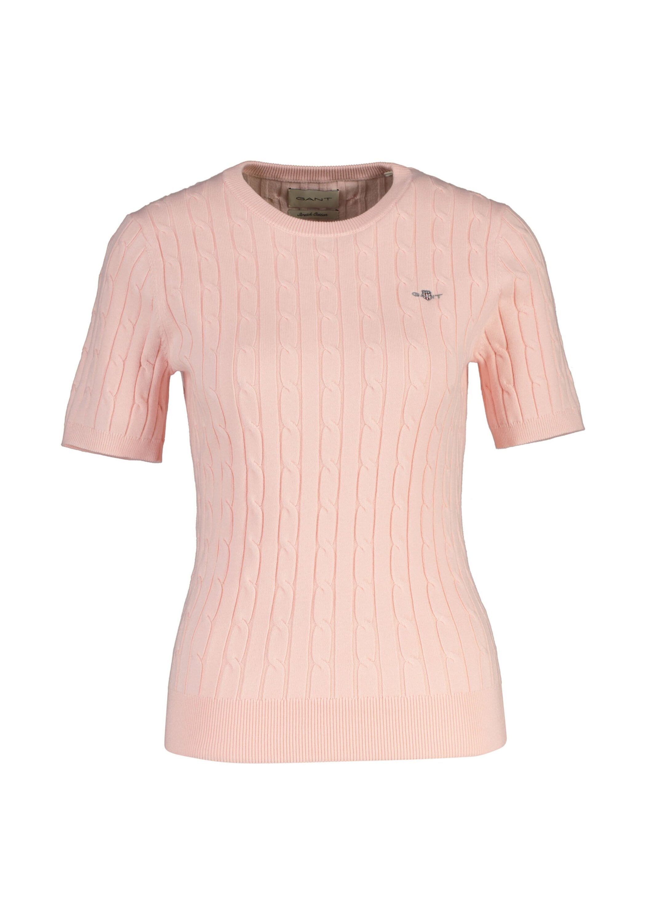 Gant T-Shirt "T-Shirt STRETCH COTTON CABLE C-NECK 1er Pack"