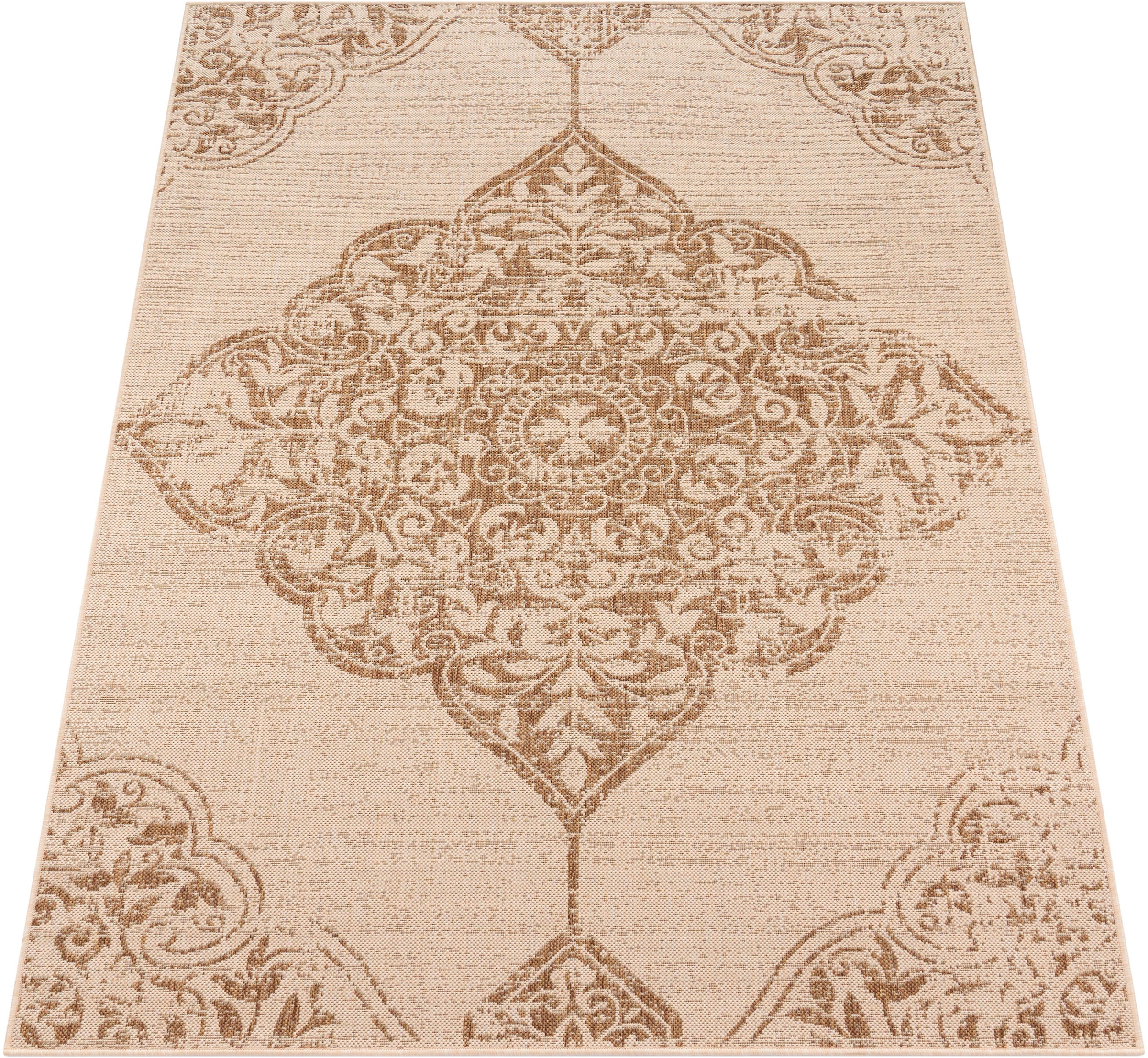 Paco Home Kilimas »Coco 202« rechteckig 4 mm auk...