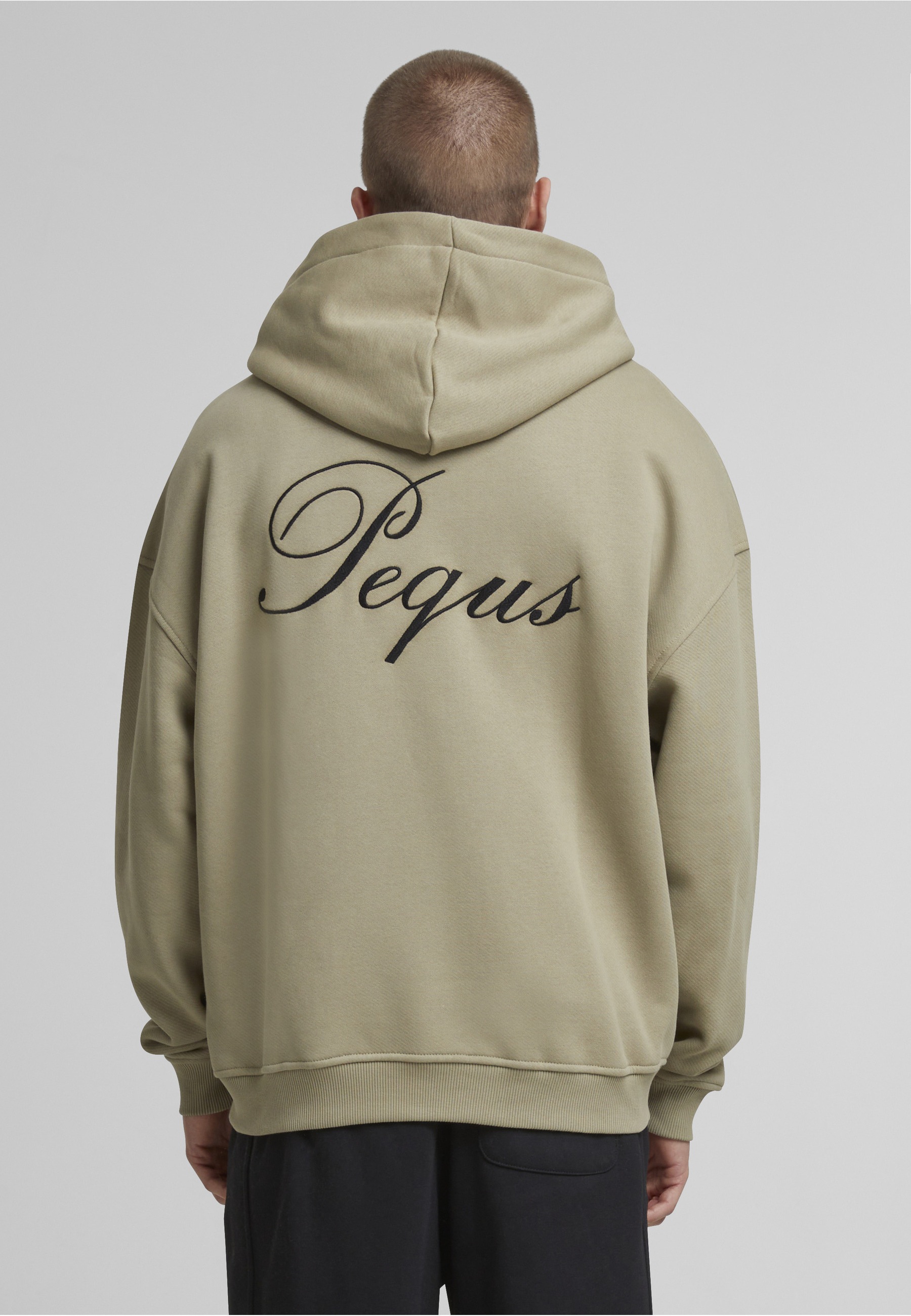 PEQUS Handwritten Logo Zip Hoodie Multicolor XL 3