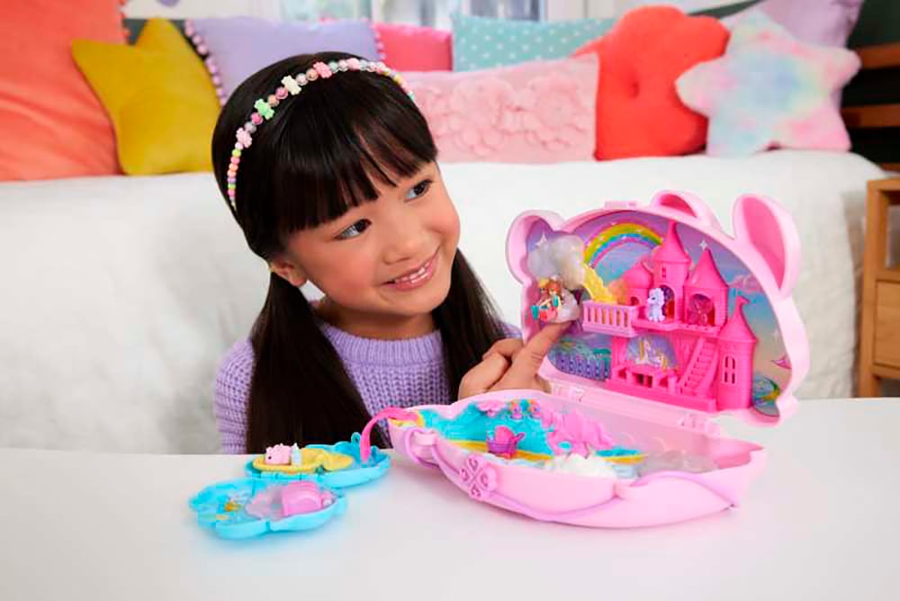 Polly Pocket Spielwelt »Baby und Häschenmama Schatulle«
