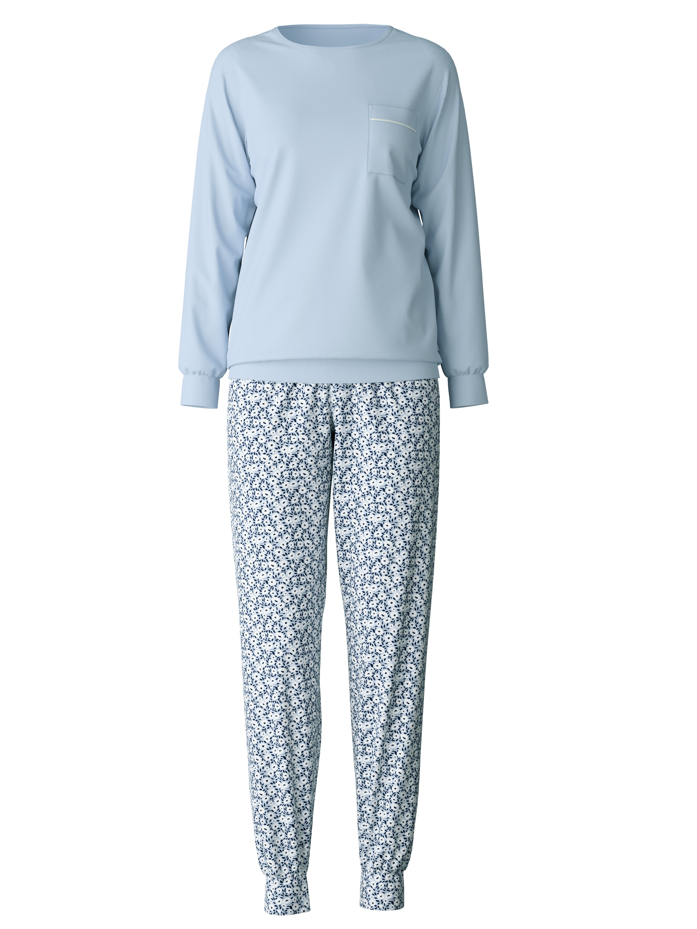 CALIDA Pyjama »Sweet Dreams«, (2 tlg.), lässig-lockere Passform