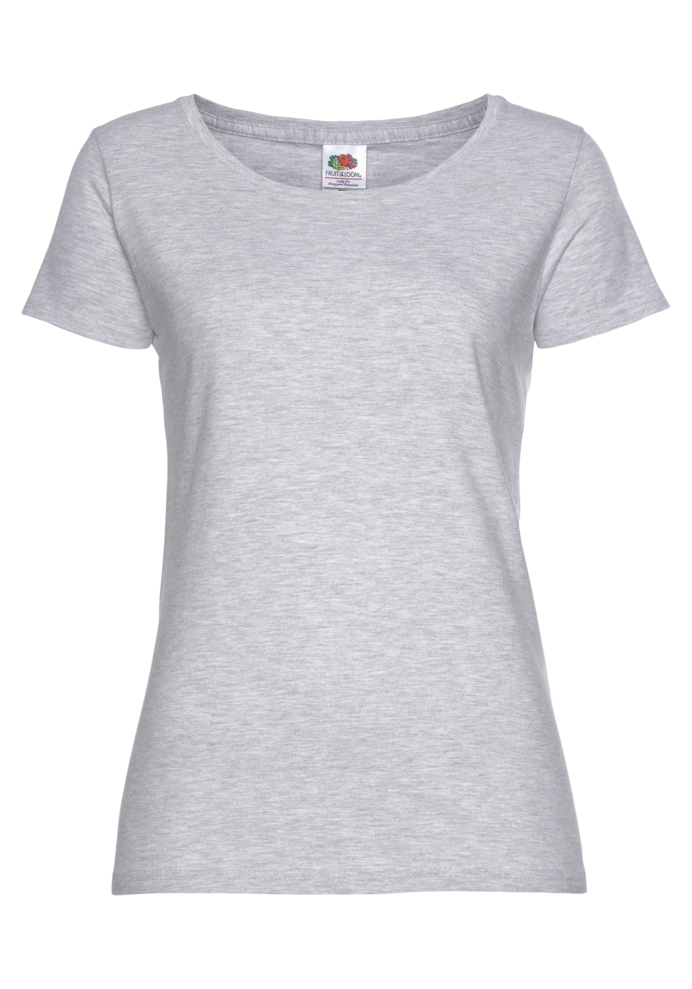 Fruit of the Loom Rundhalsshirt "Lady Fit Premium", (Packung, 2 tlg., 2er-P günstig online kaufen
