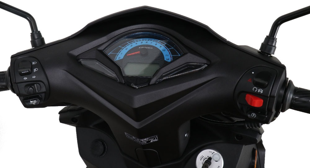 Thumbnail - GT UNION Motorroller "Striker 125" 124,6 cm³ 85 km/h Euro 5+ 8,84 Luftgekühlter Motor