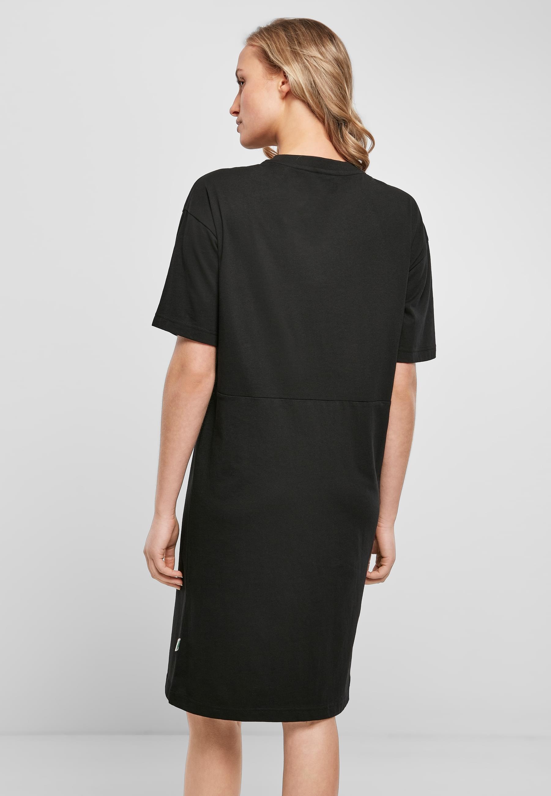 URBAN CLASSICS Shirtkleid »Urban Classics Damen Ladies Organic Oversized Slit Tee Dress«, (1 tlg.)