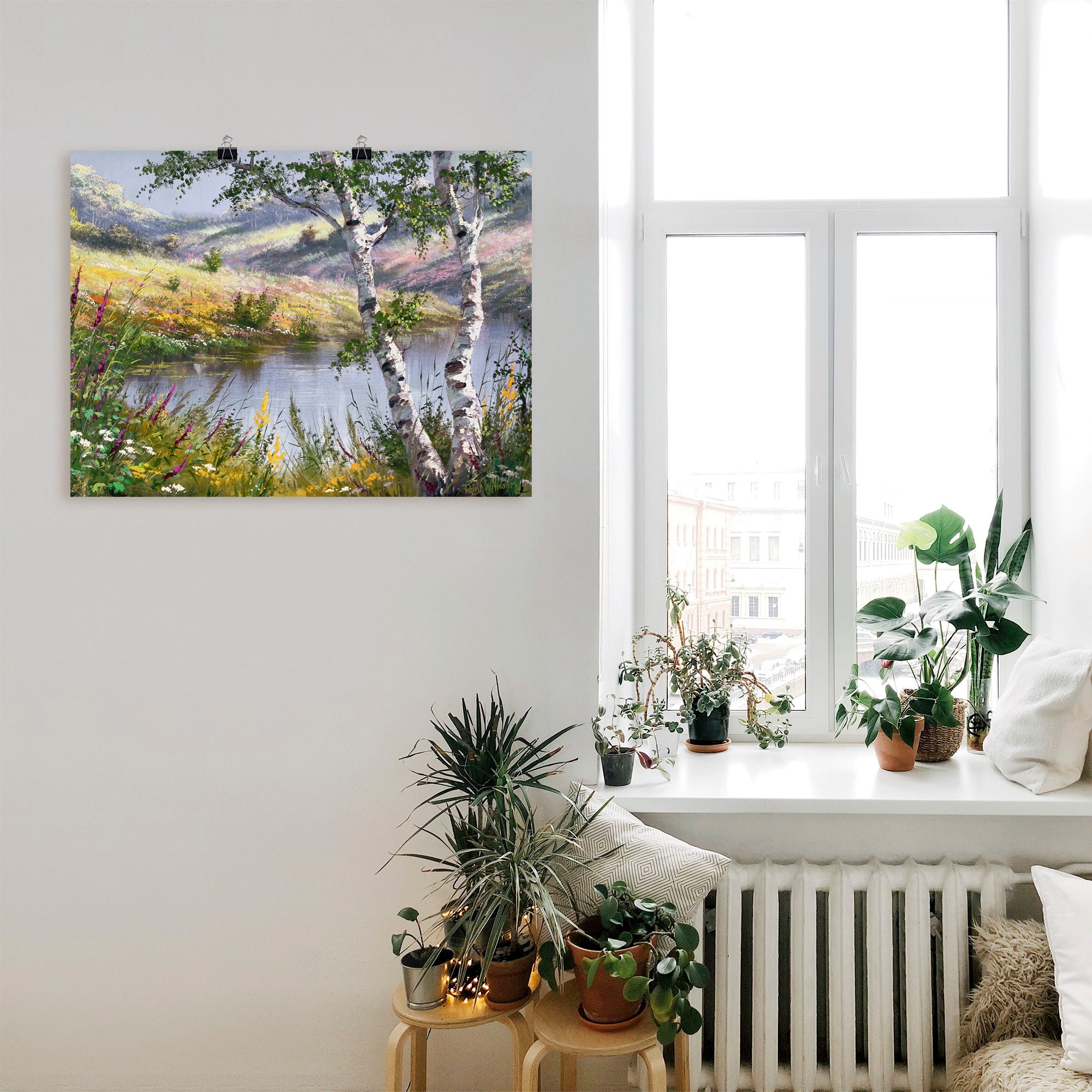 Artland Wandbild »Nach einem Sturm« Gewässer 1 Stk. tlg. als Leinwandbild, Poster in verschied. Größen