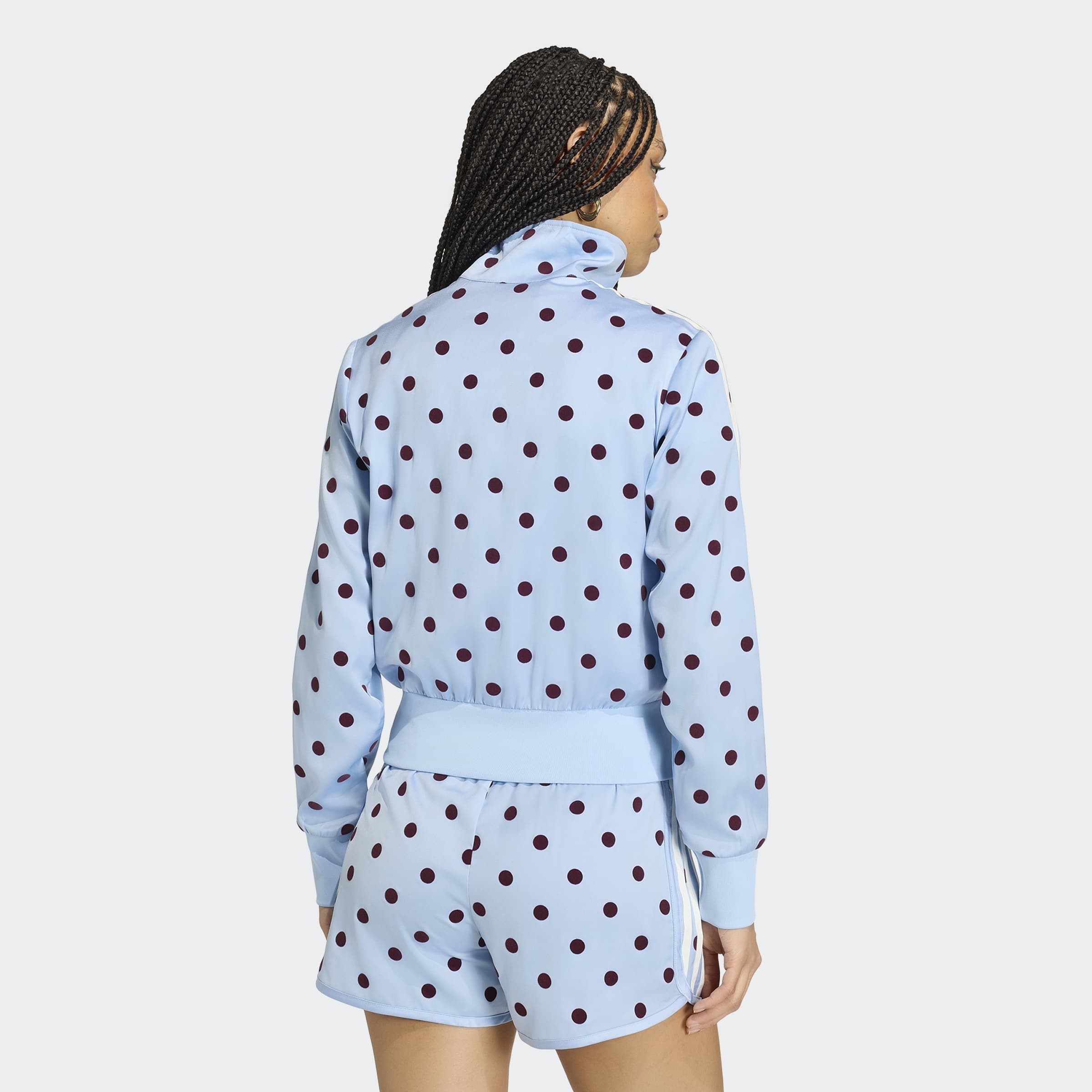 adidas Originals Trainingsjacke "SATIN POLKA-DOTS TT TRACK" günstig online kaufen