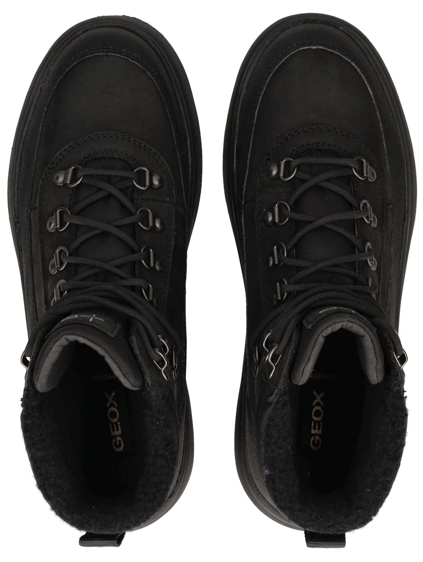 Geox Schnürstiefelette »Geox Stiefelette Leder/Textil«