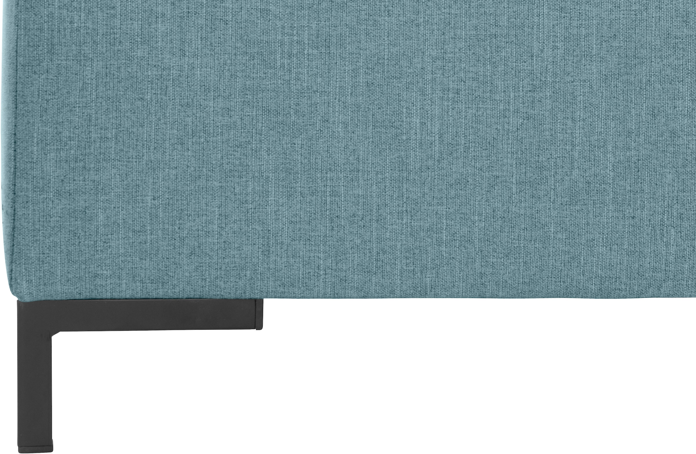 OTTO products Wohnlandschaft »Grazzo U-Form«, hochwertige Stoffe aus recyceltem Material, Steppung im Sitzbereich