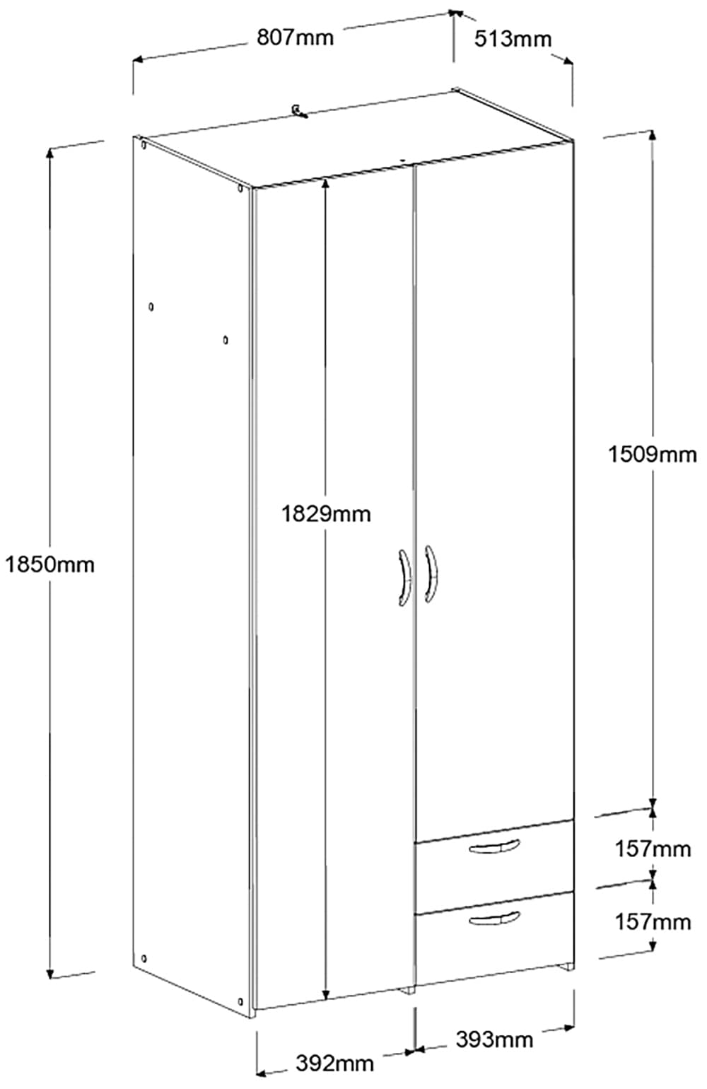 Parisot Jugendzimmer-Set »Jade 11« Set, 2 tlg. Mit Schreibtischplatte und Kommode