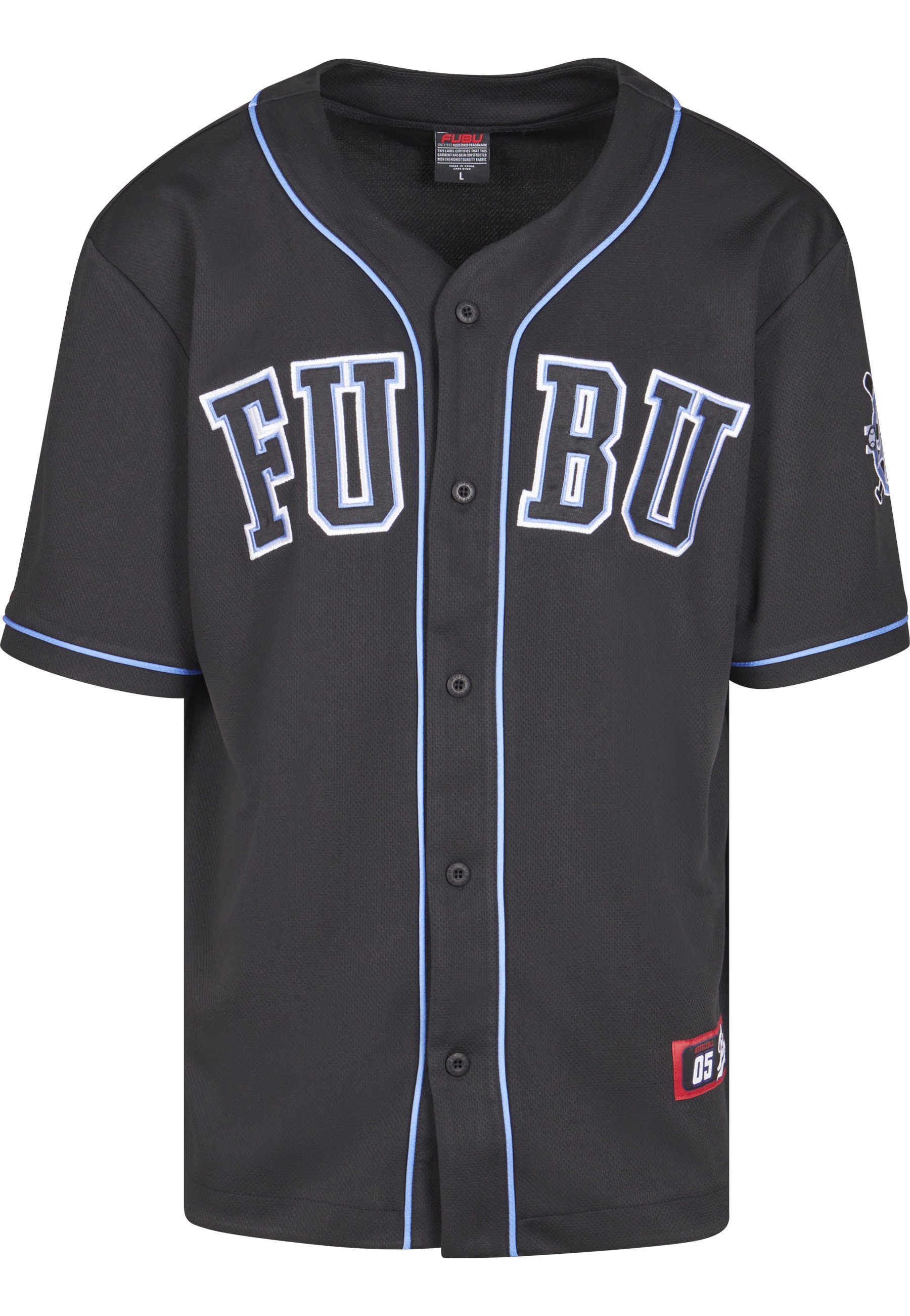 Fubu T-Shirt "Fubu Herren FM242-002-1 Fubu College Mesh Baseball Jersey" 1 günstig online kaufen