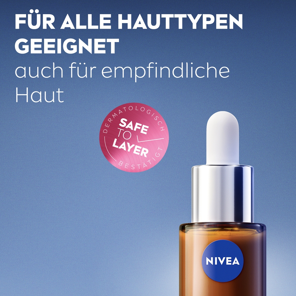Nivea Anti-Falten-Serum »NIVEA CELLULAR Expert Filler Vitamin C Radiance Serum«, feuchtigkeitsspendend, pflegend, glättend