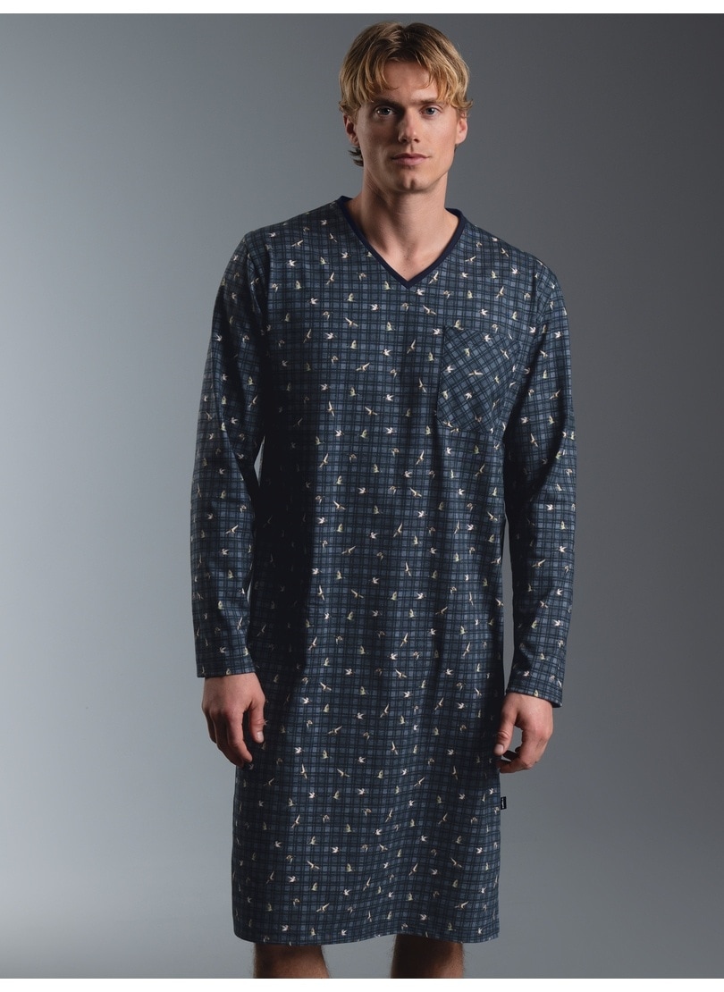 Trigema Pyjama »TRIGEMA Nachthemd mit Entenmuster« 1
