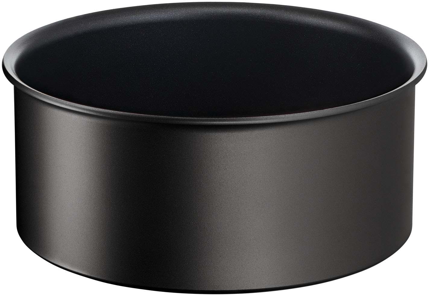 Tefal Topf-Set »Ingenio Unlimited L76391«, Aluminium, (Set, 4 tlg., mit Kasserollen 16/18/20 cm, 1x abnehmbarer Griff), stapelbar, platzsparend, Titanium 6x Antihaftversiegelung