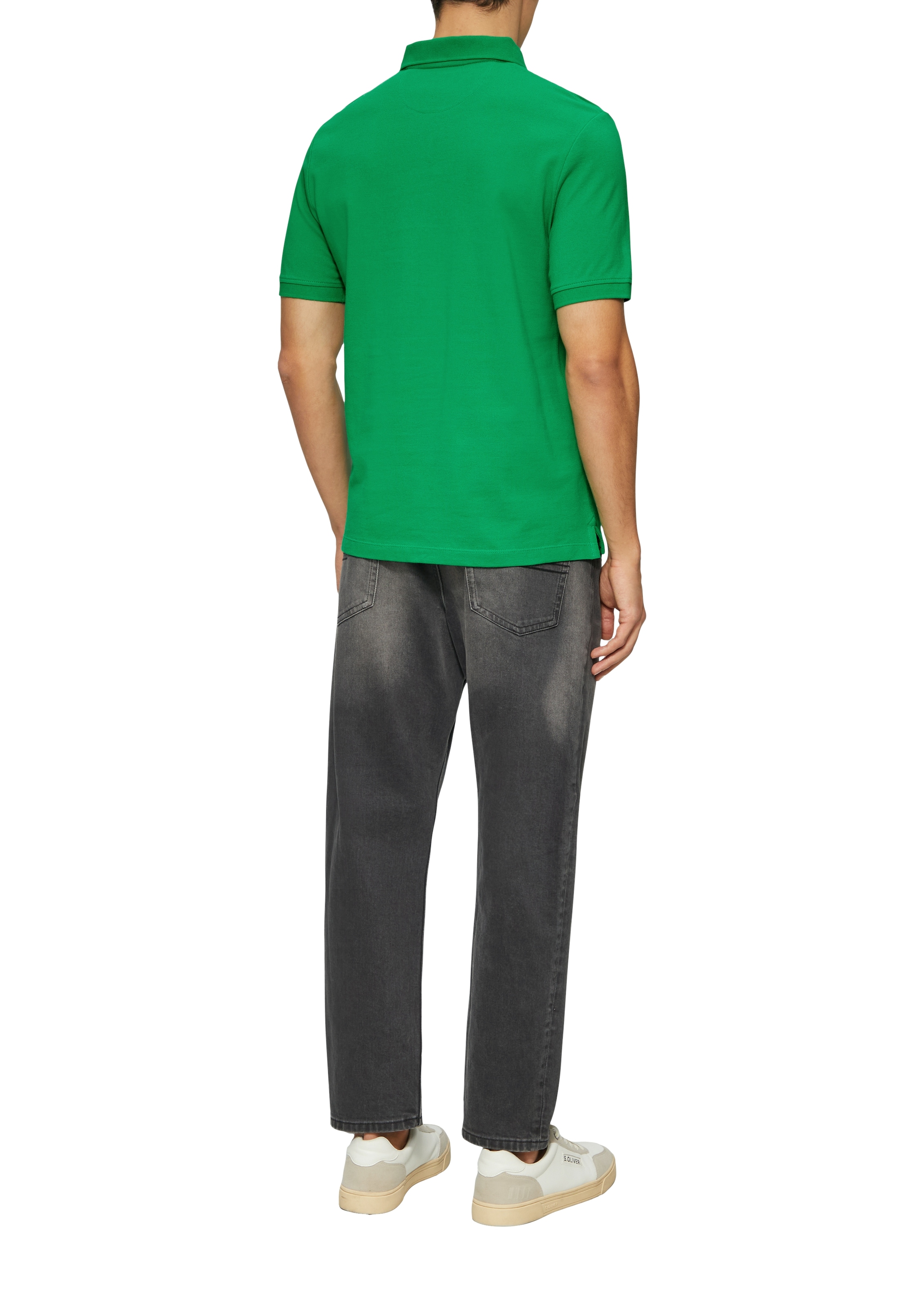 s.Oliver Poloshirt, mit Logostickerei