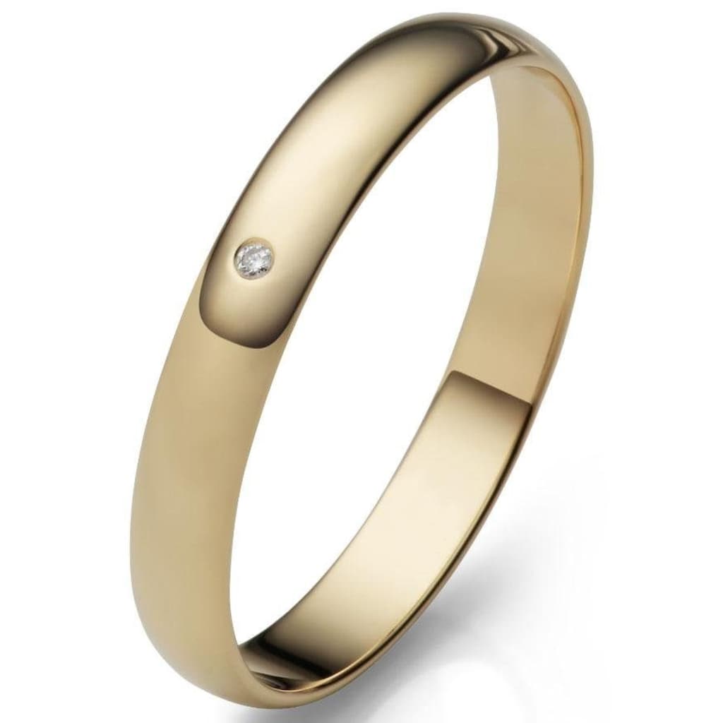 Firetti Trauring »Schmuck Geschenk Gold 375 Hochzeit Ehering "LIEBE"«