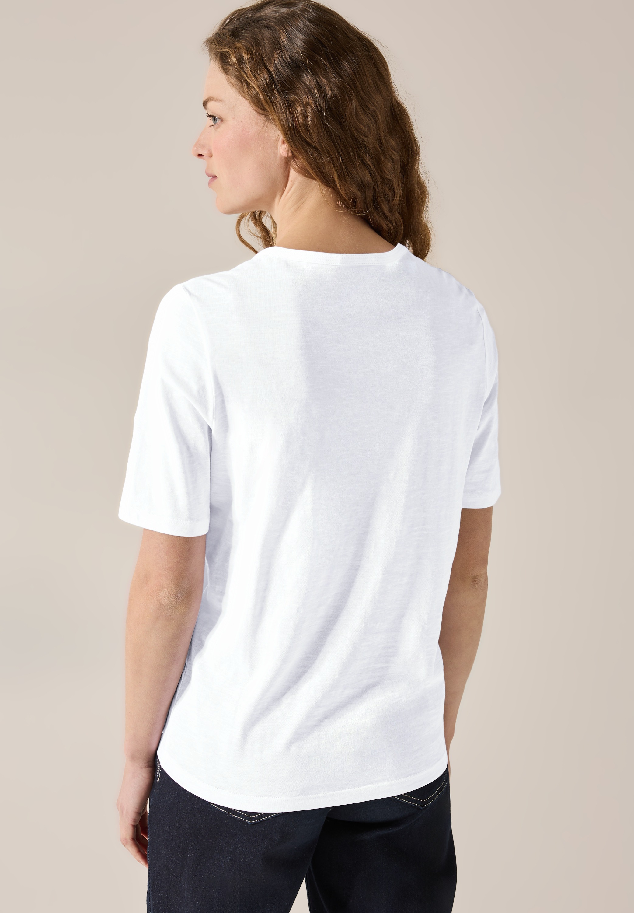 Cecil T-Shirt, aus reiner Baumwolle