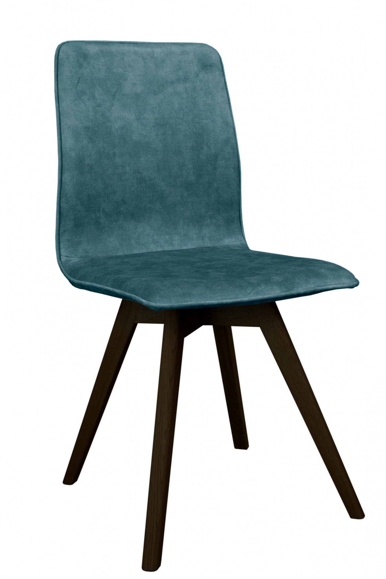 andas Esszimmerstuhl »Rania«, (Set), 2 St., Samtvelours, Massivholzgestell, mit Keder