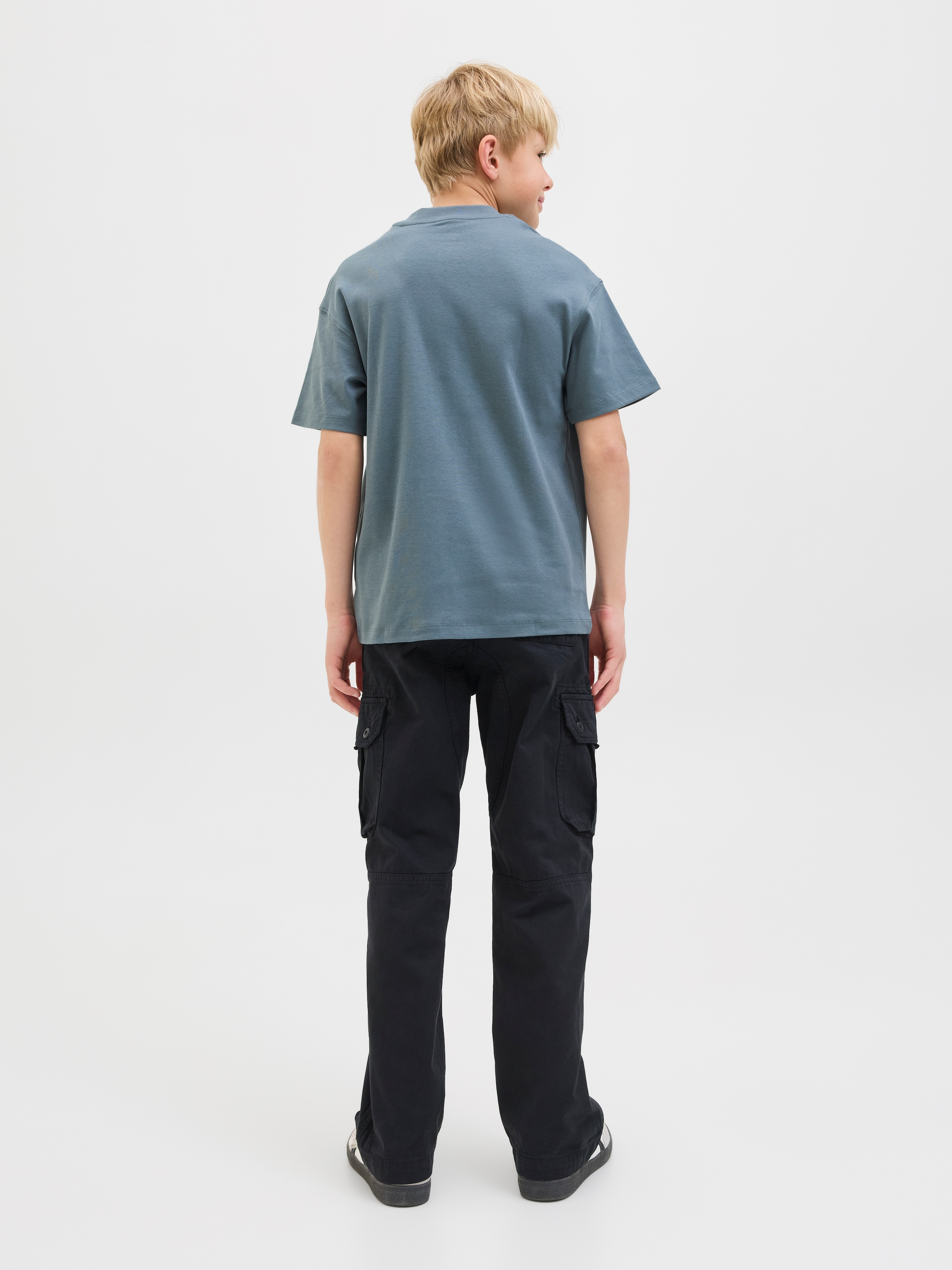 Jack & Jones Junior Rundhalsshirt »JJEURBAN bequem, pflegeleicht, modisch«, unifarben, modisch, loose fit, Jersey, Rundhals