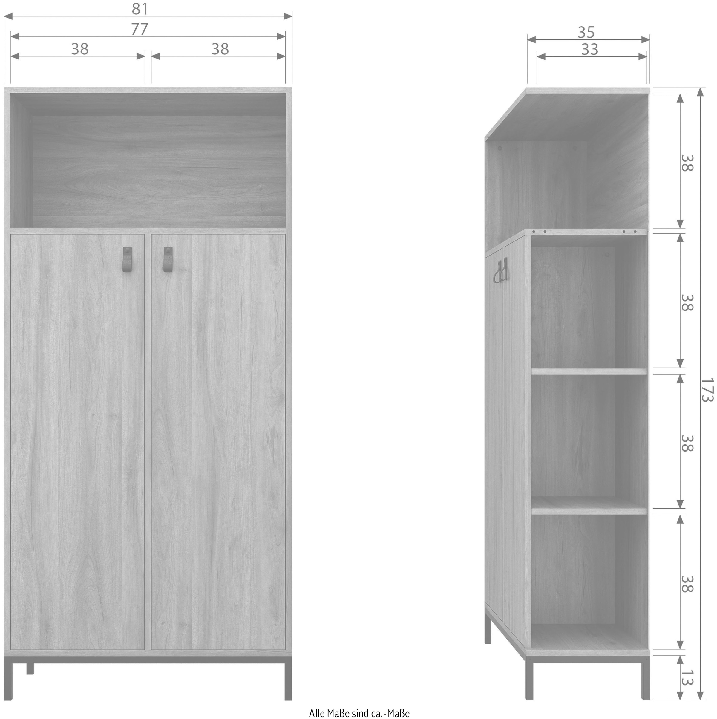 BAUR | BePureHome bestellen »Bookazine« Stauraumschrank