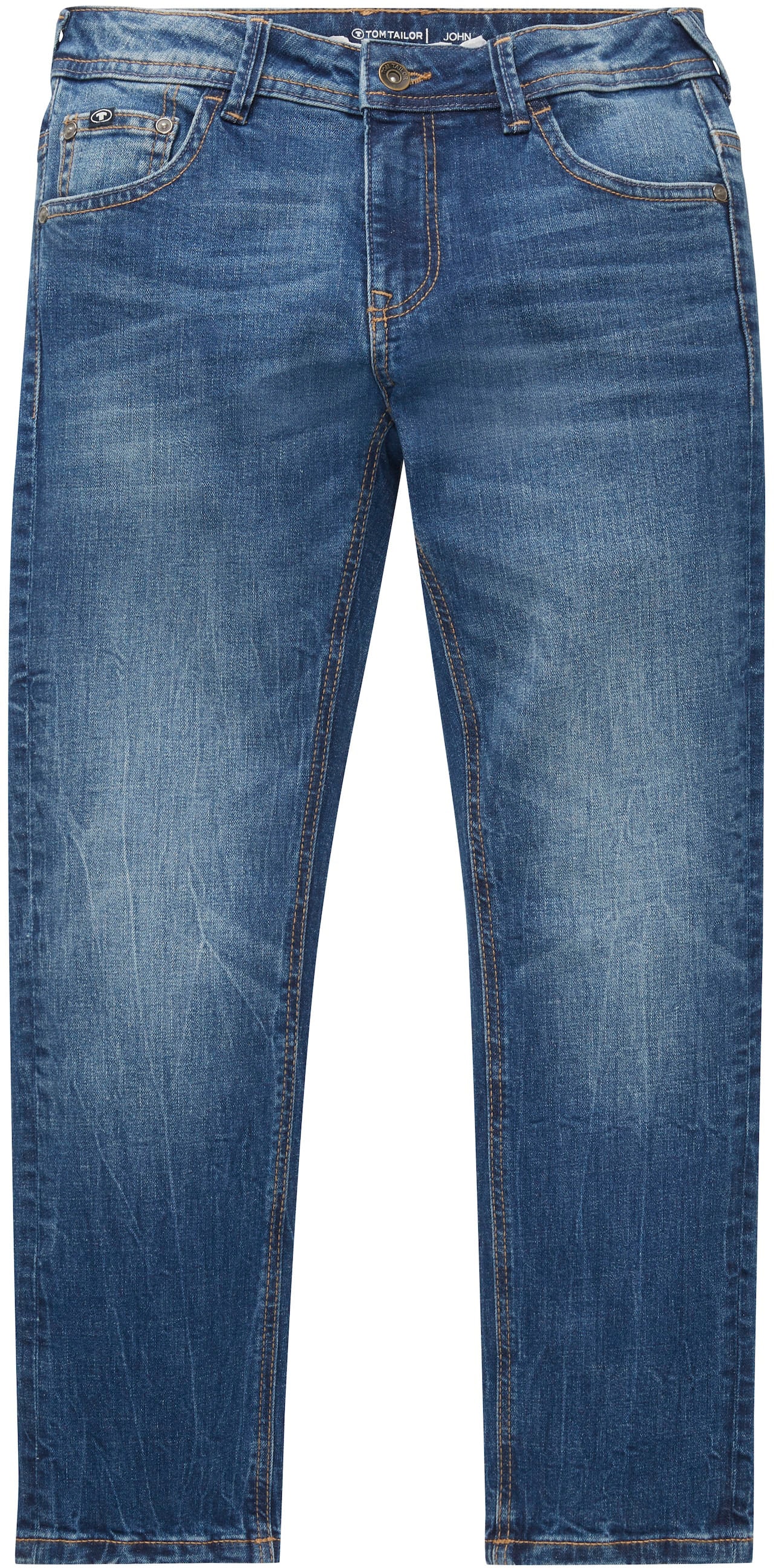 TOM TAILOR 5-Pocket-Jeans »JOHN«, mit starker Waschung