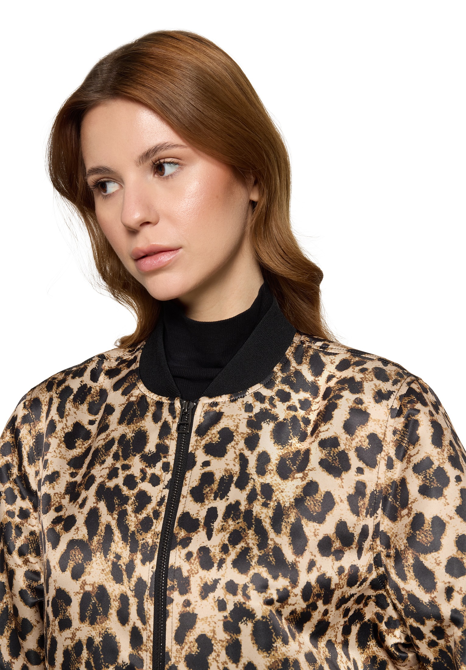 Amber & June Blouson »Damen mit Stehkragen«