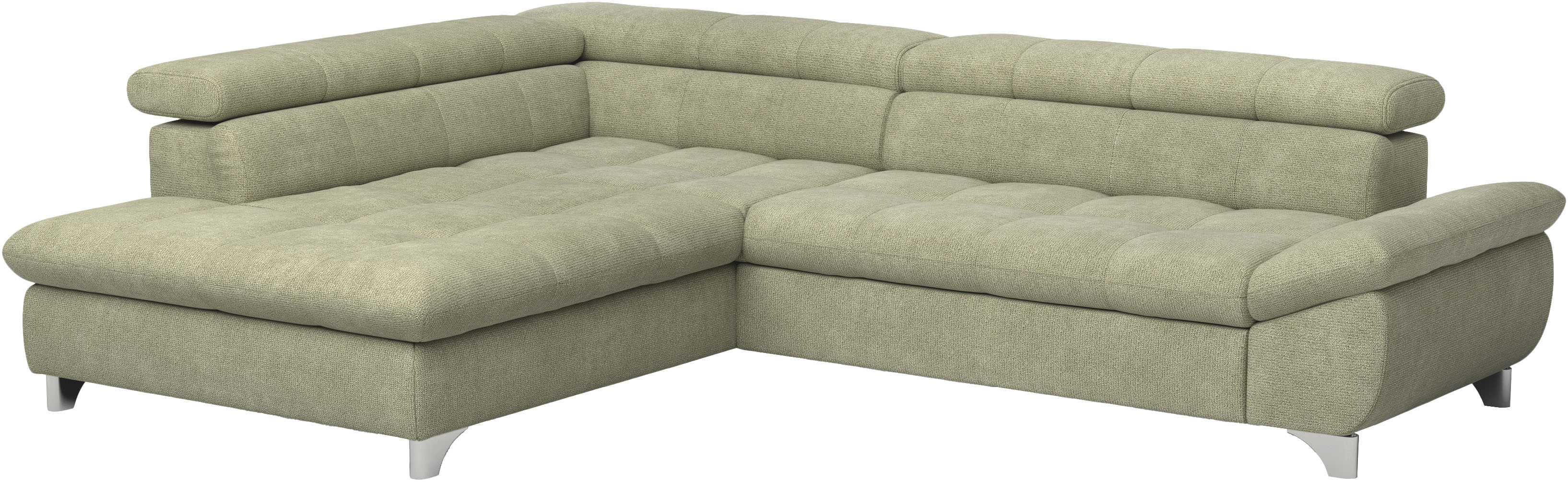 Thumbnail - COTTA Ecksofa "Gemini L-Form", mit Kopfteilverstellung, wahlweise mit Bettfunktion