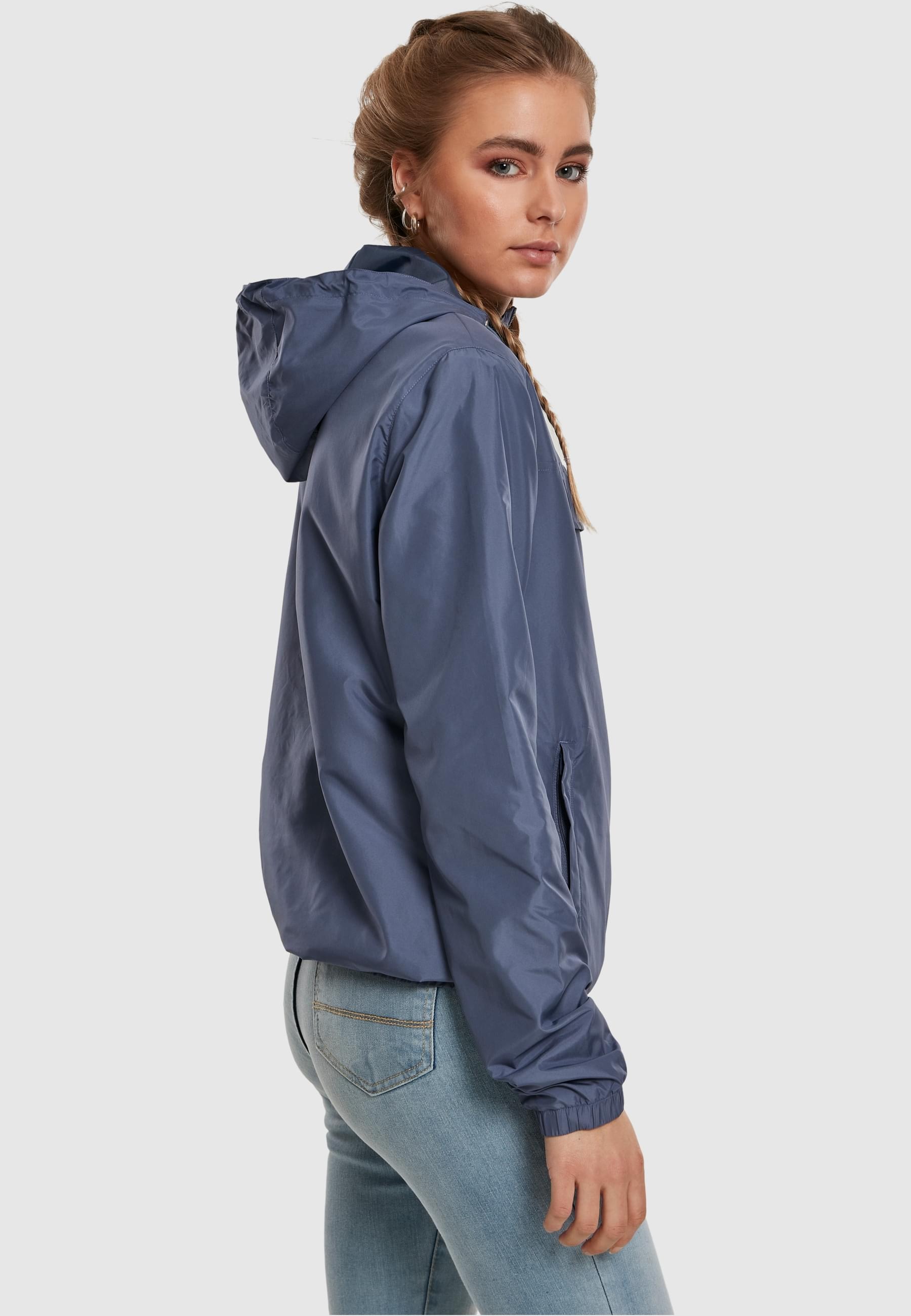 URBAN CLASSICS Allwetterjacke »Urban Classics Damen Ladies Basic Pull Over Jacket«, (1 St.), mit Kapuze