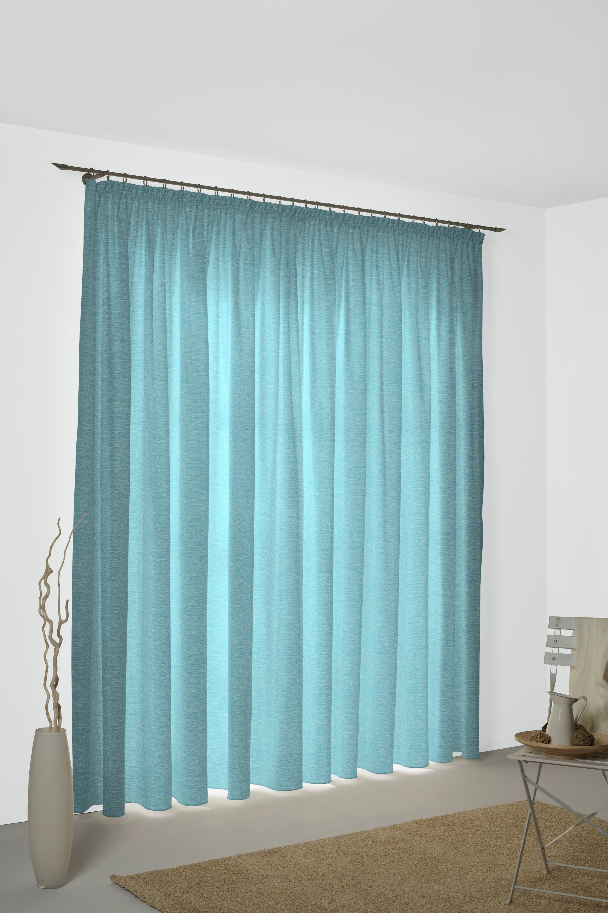 Wirth Vorhang "Bachfeld" Multifunktionsband 1 Stk. tlg. nach Maß günstig online kaufen