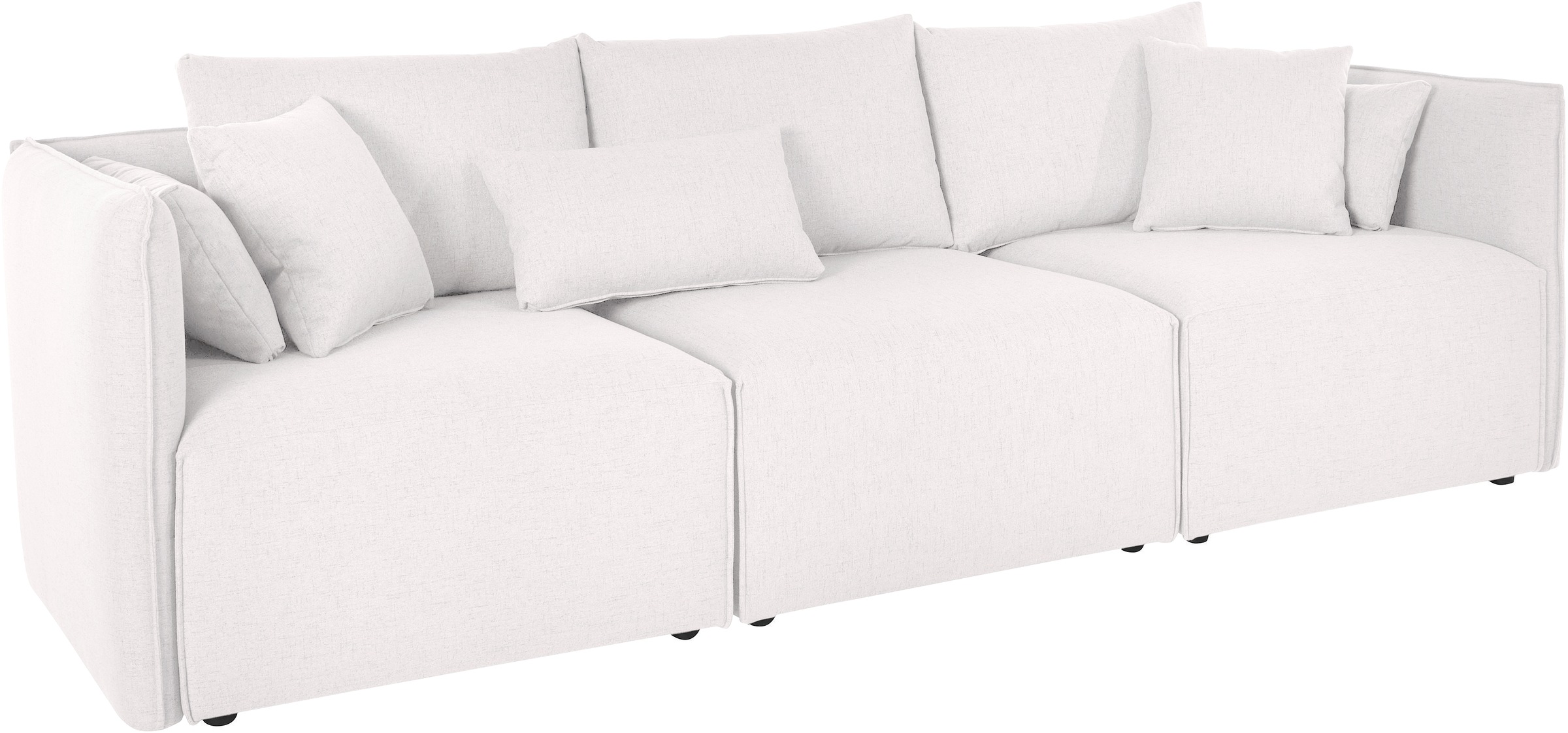 OTTO home 3-Sitzer "Nöre" 3 Teile, in vielen Bezugsqualitäten und Farben s. günstig online kaufen