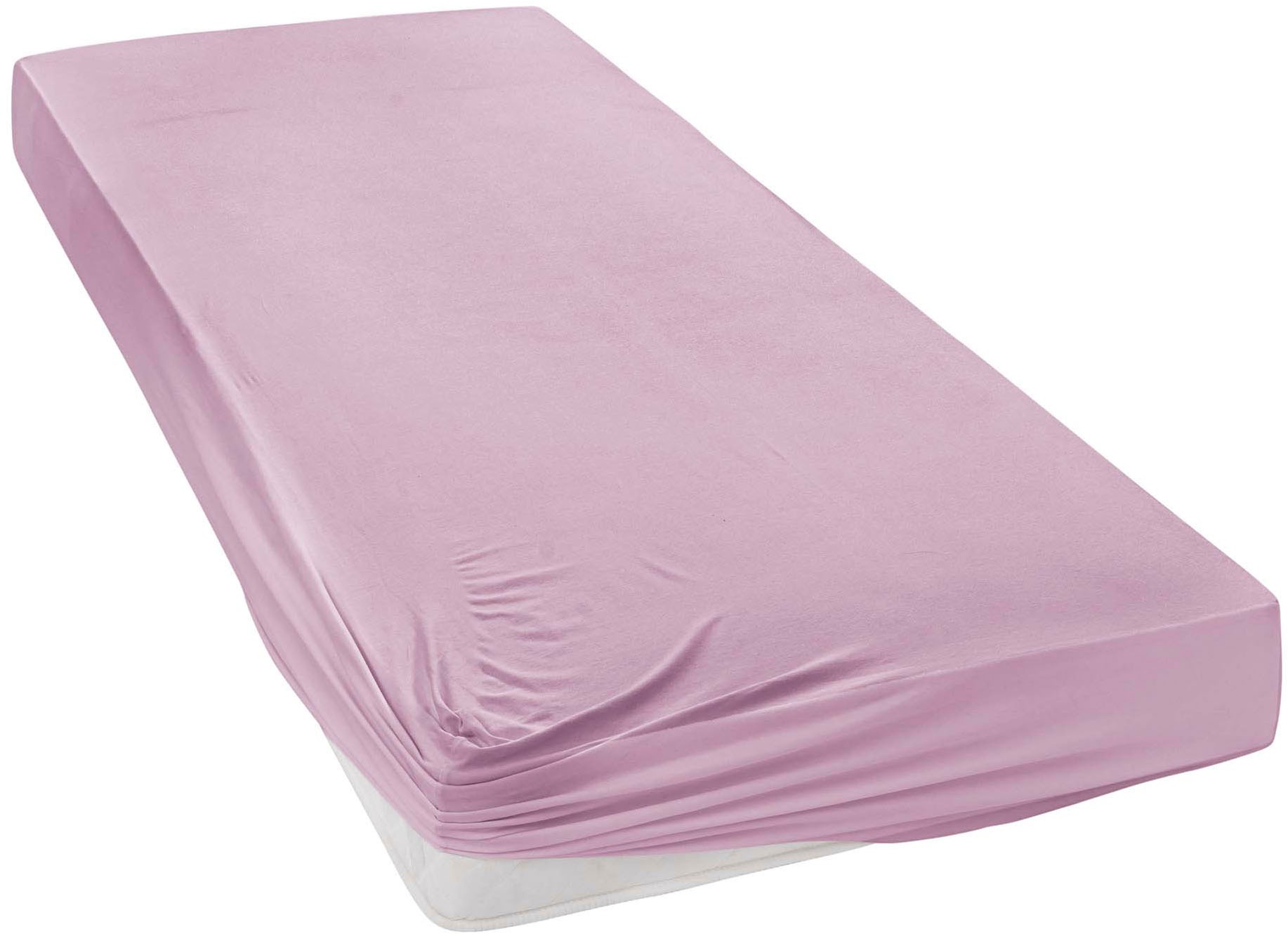 Janine Spannbettlaken "MAKO-FEINJERSEY 5007" aus 100% Baumwolle, für Matrat günstig online kaufen
