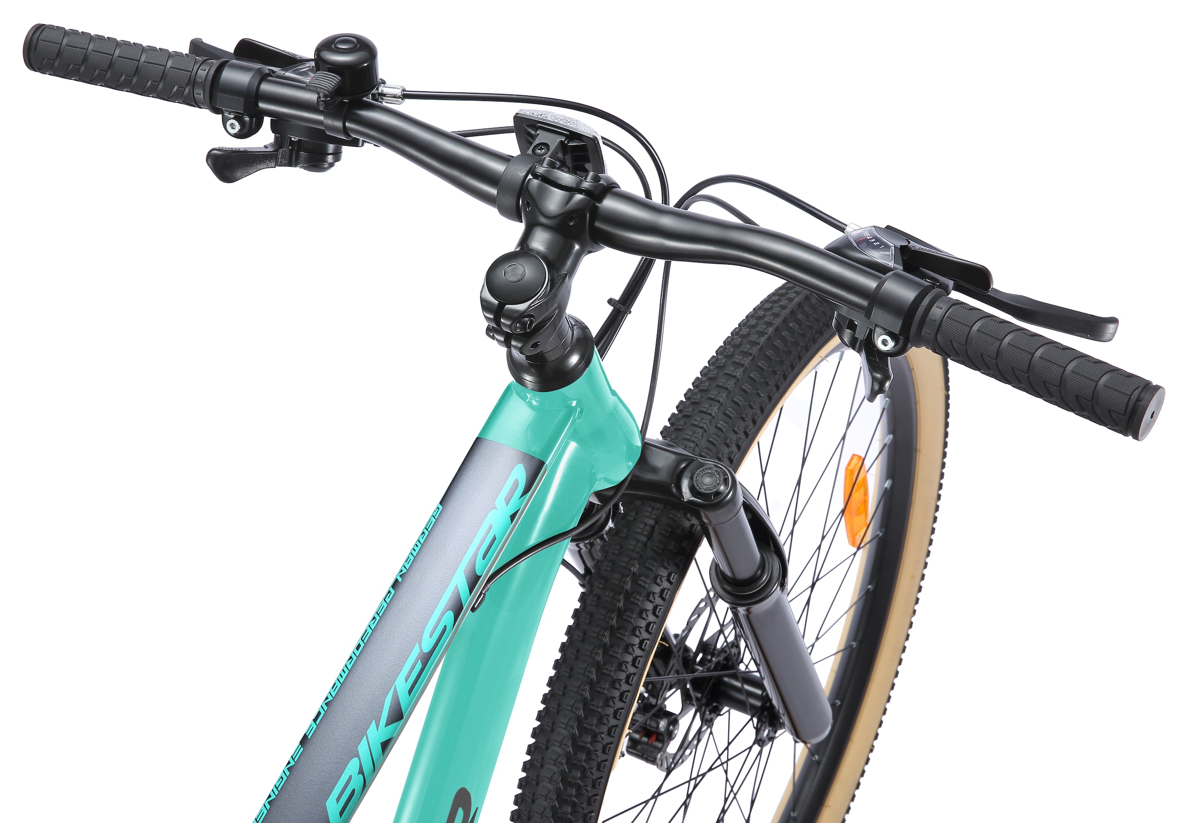 Bikestar Mountainbike 21 Gang Shimano RD-TY300 Schaltwerk Kettenschaltung für Damen und Herren, Kettenschaltung