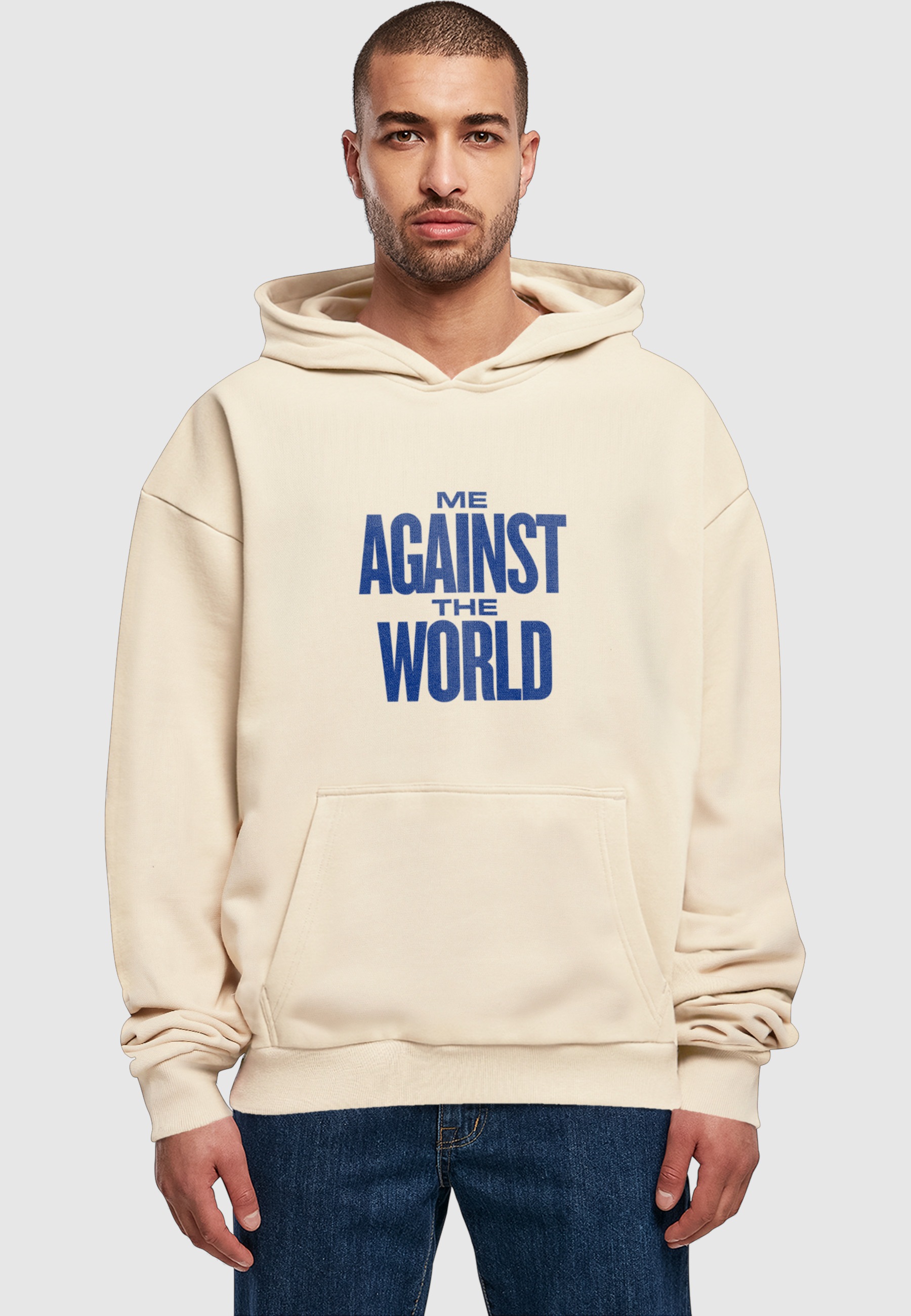 Merchcode Kapuzensweatshirt »Merchcode Tupac Me against the World Ultra Heavy Oversize Hoodie«, 1 Stk.
