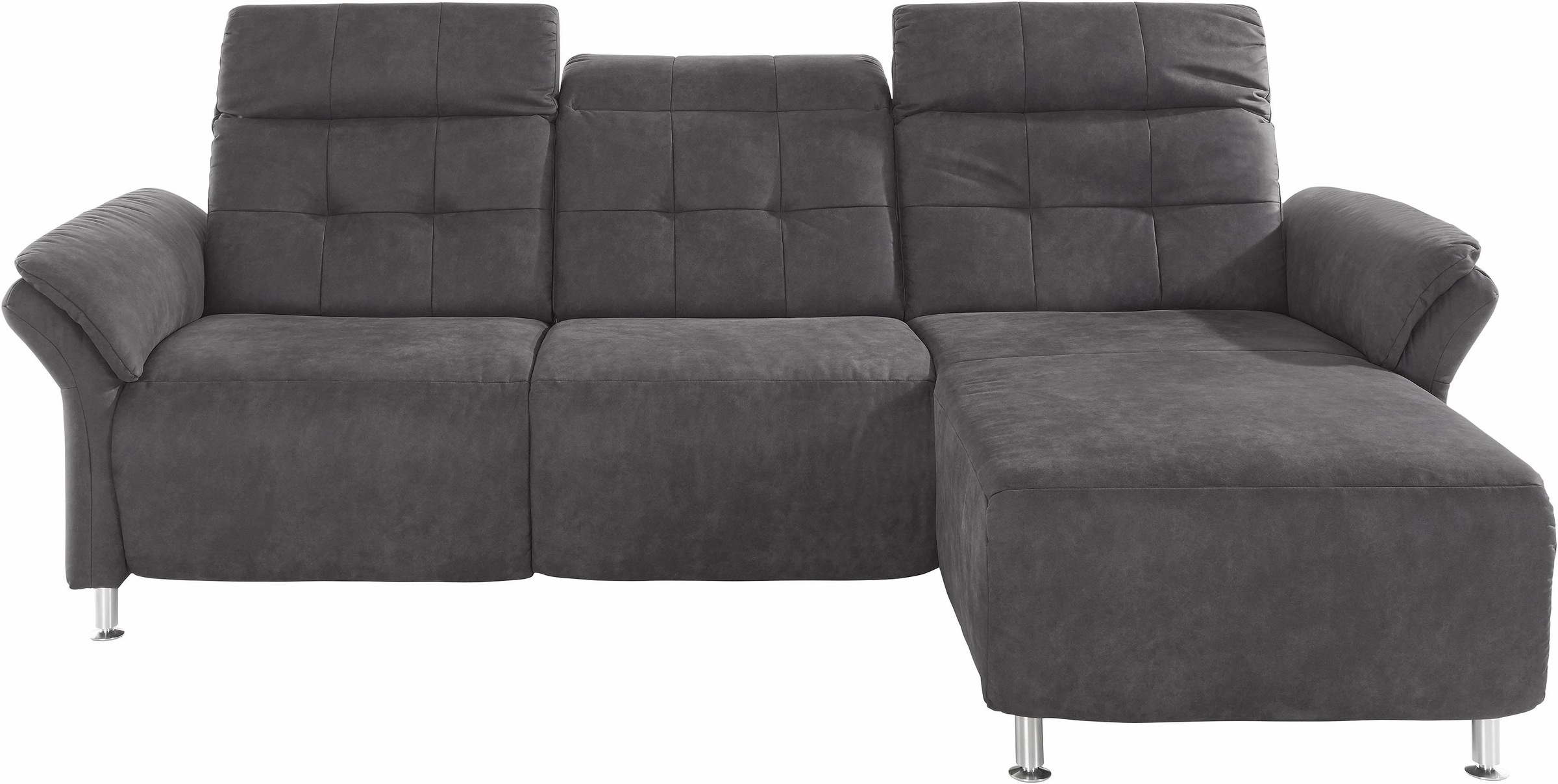 Home affaire Ecksofa "Manhattan L-Form" 2 Sitze mit elektrischer Relaxfunkt günstig online kaufen