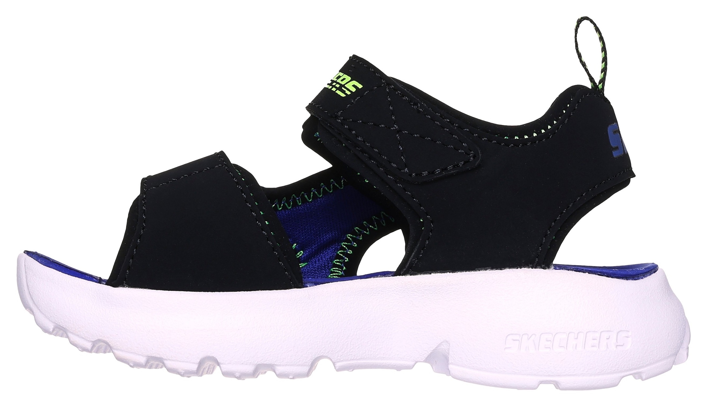Skechers Sandale »RAZOR SPLASH«, Sandale mit Klettverschluss, waschbar, Größenschablone zum Download