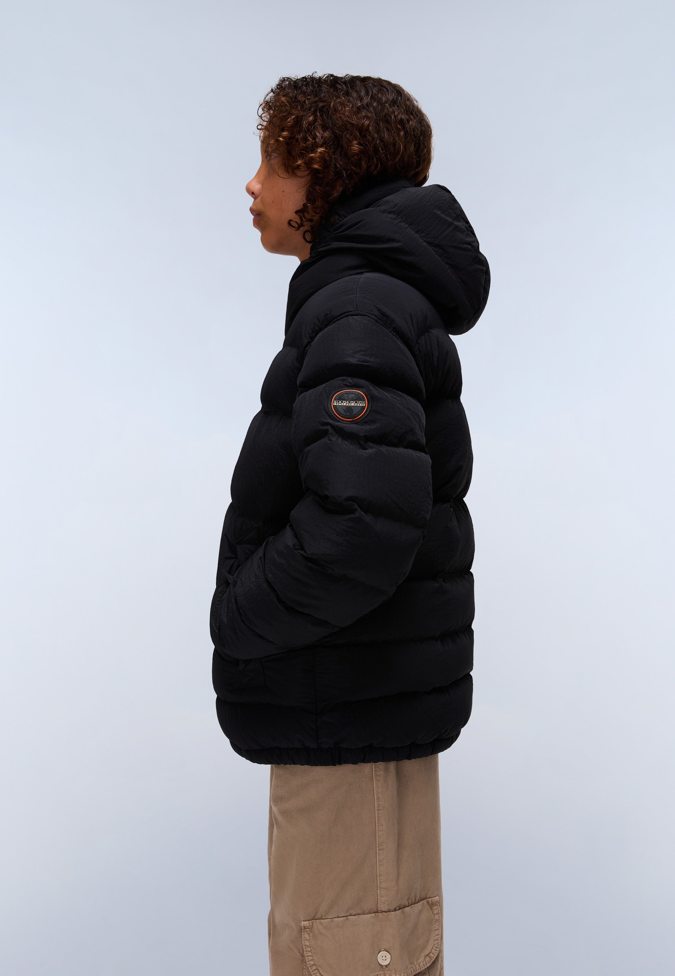 Napapijri Steppjacke klassische Jackenform, leichtes Material, aus Polyamid