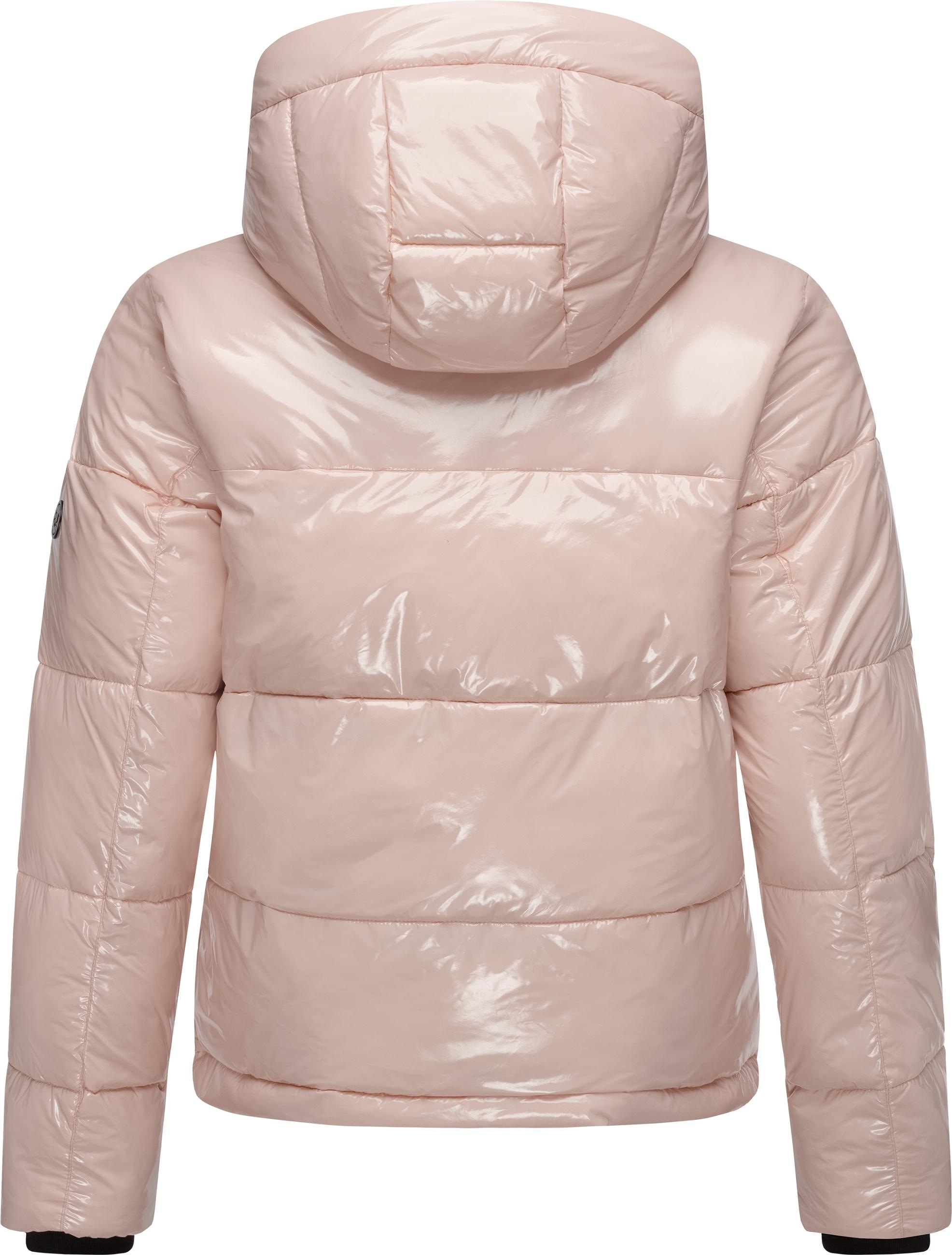 Ragwear Steppjacke »Roobie«, mit Kapuze, super stylische, gänzende Damen Winterjacke