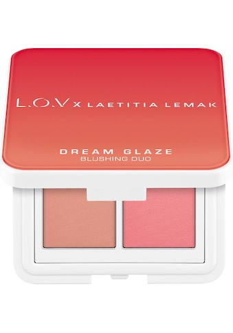 Rouge-Palette »L.O.V x LAETITIA LEMAK DREAM GLAZE Blushing Duo«